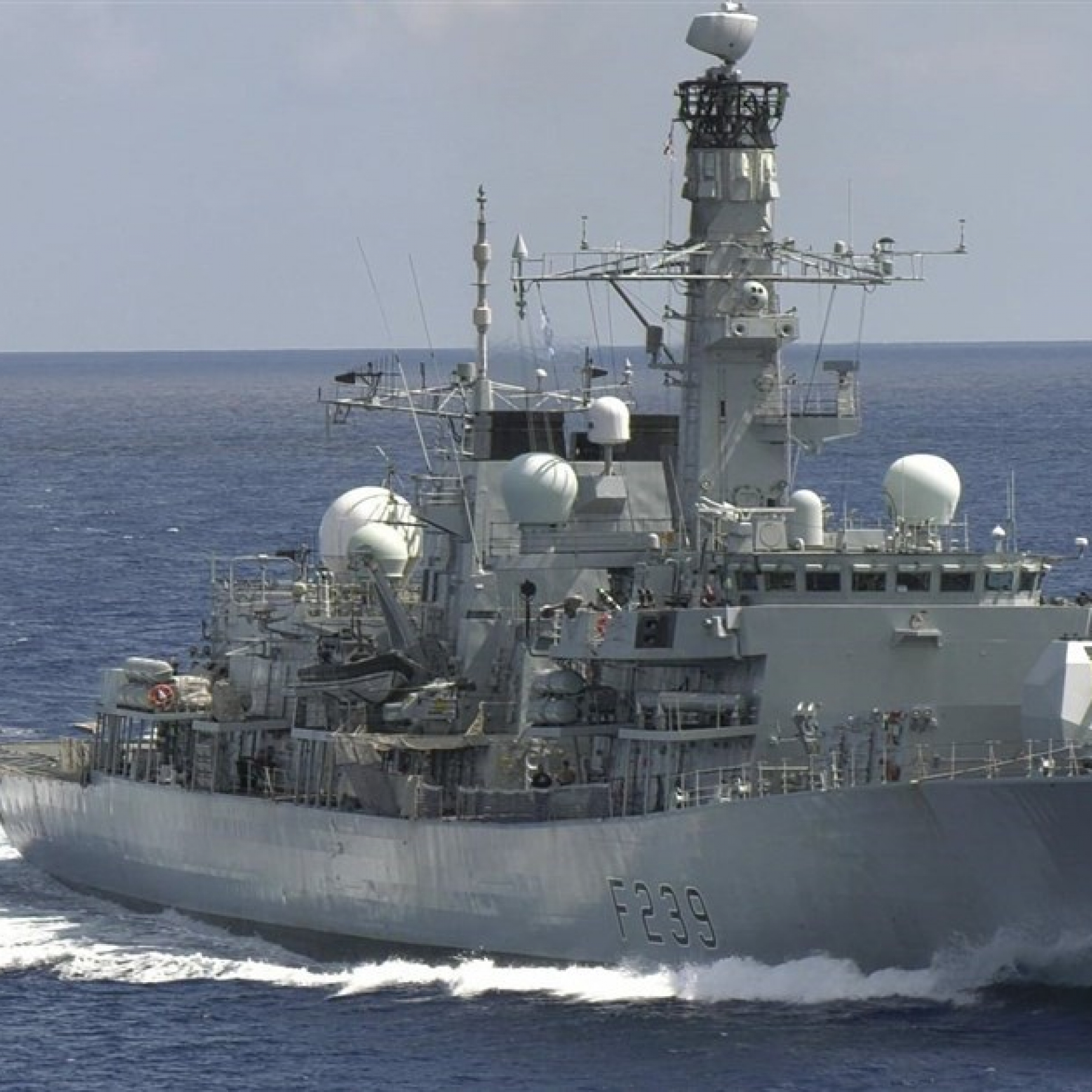 Marking Rare Transit By Non-US Vessel UK Warship Passes Through Taiwan Strait