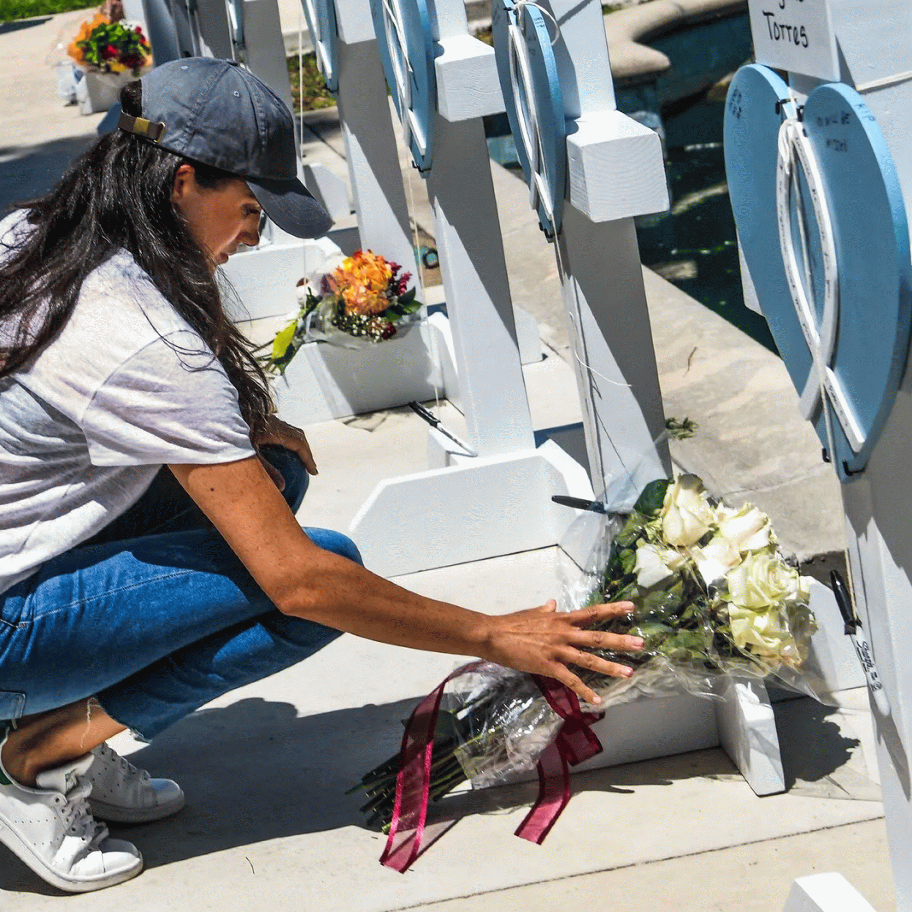 Meghan Markle Visits Uvalde Texas to Pay Tribute to the Robb Elementary School Shooting Victims