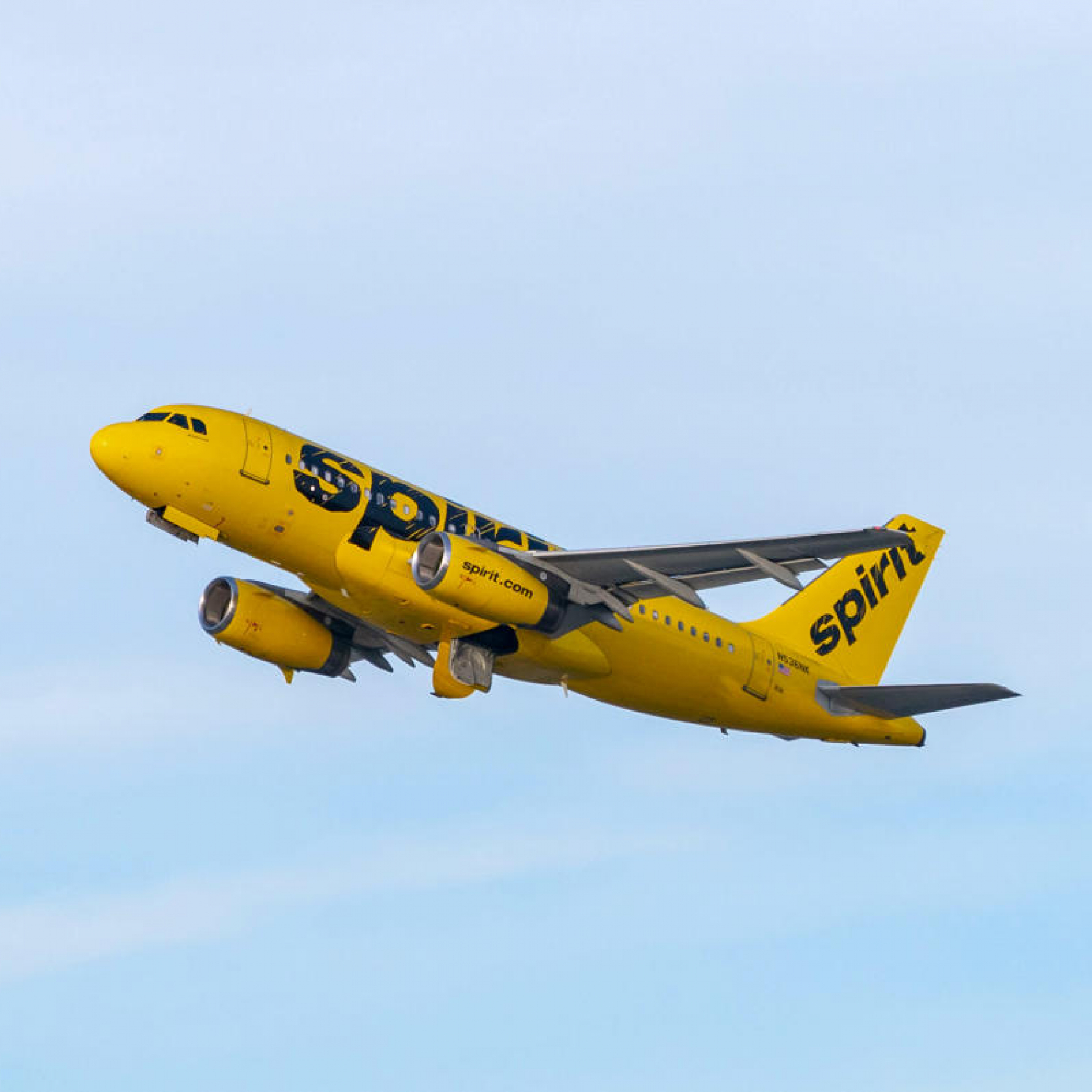 The brakes on a Spirit Airlines plane caught fire after landing in Atlanta