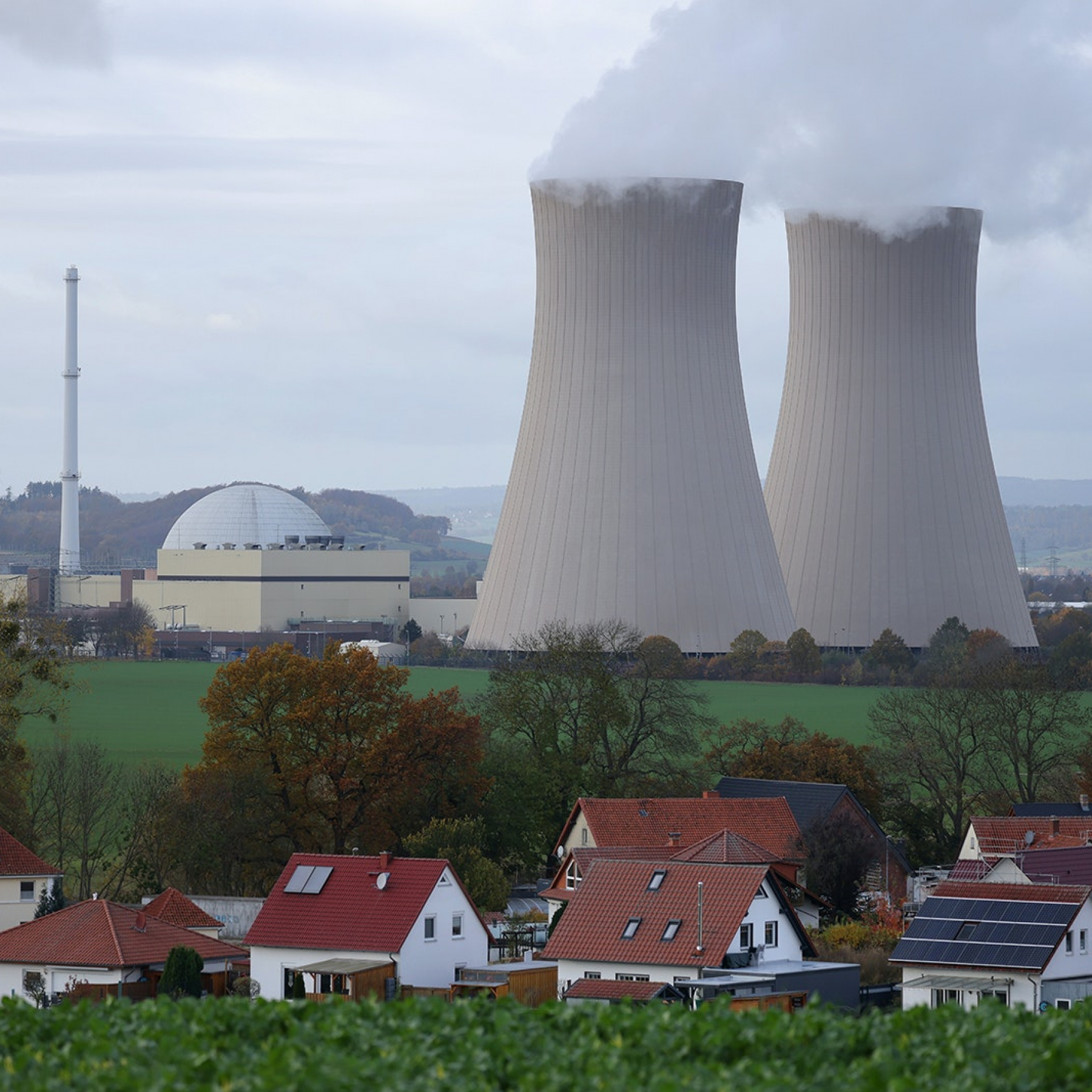 Germany shuts down half of its 6 remaining nuclear plants