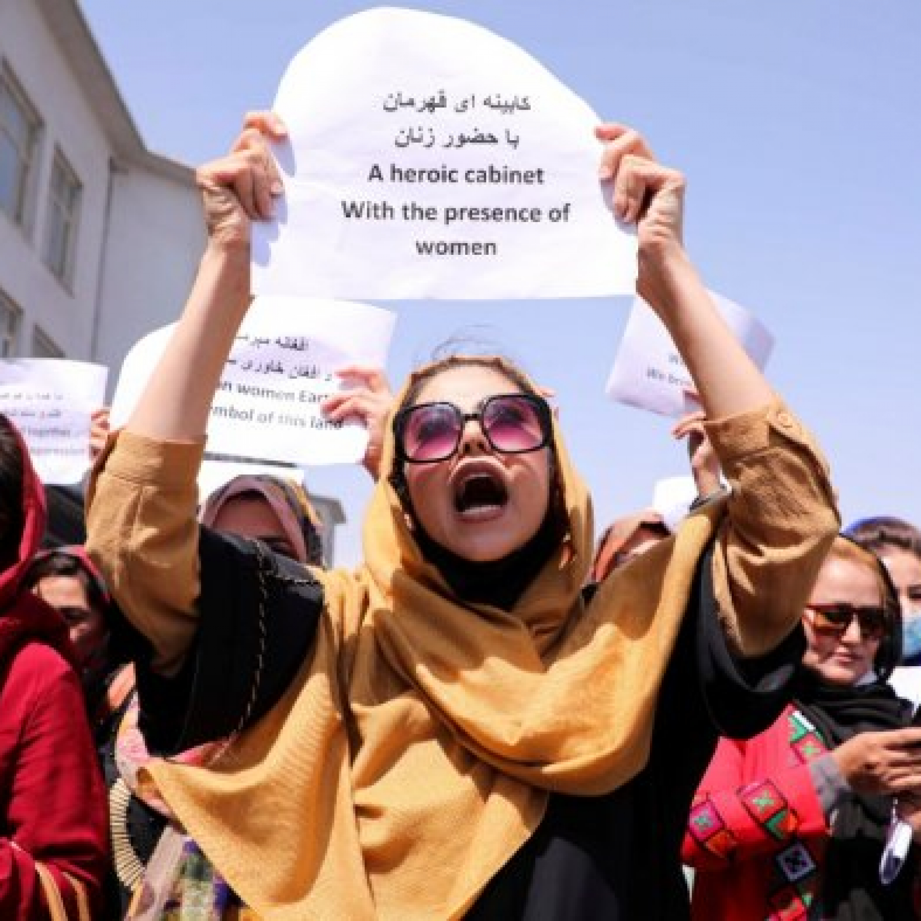 Taliban special forces bring abrupt end to womens protest