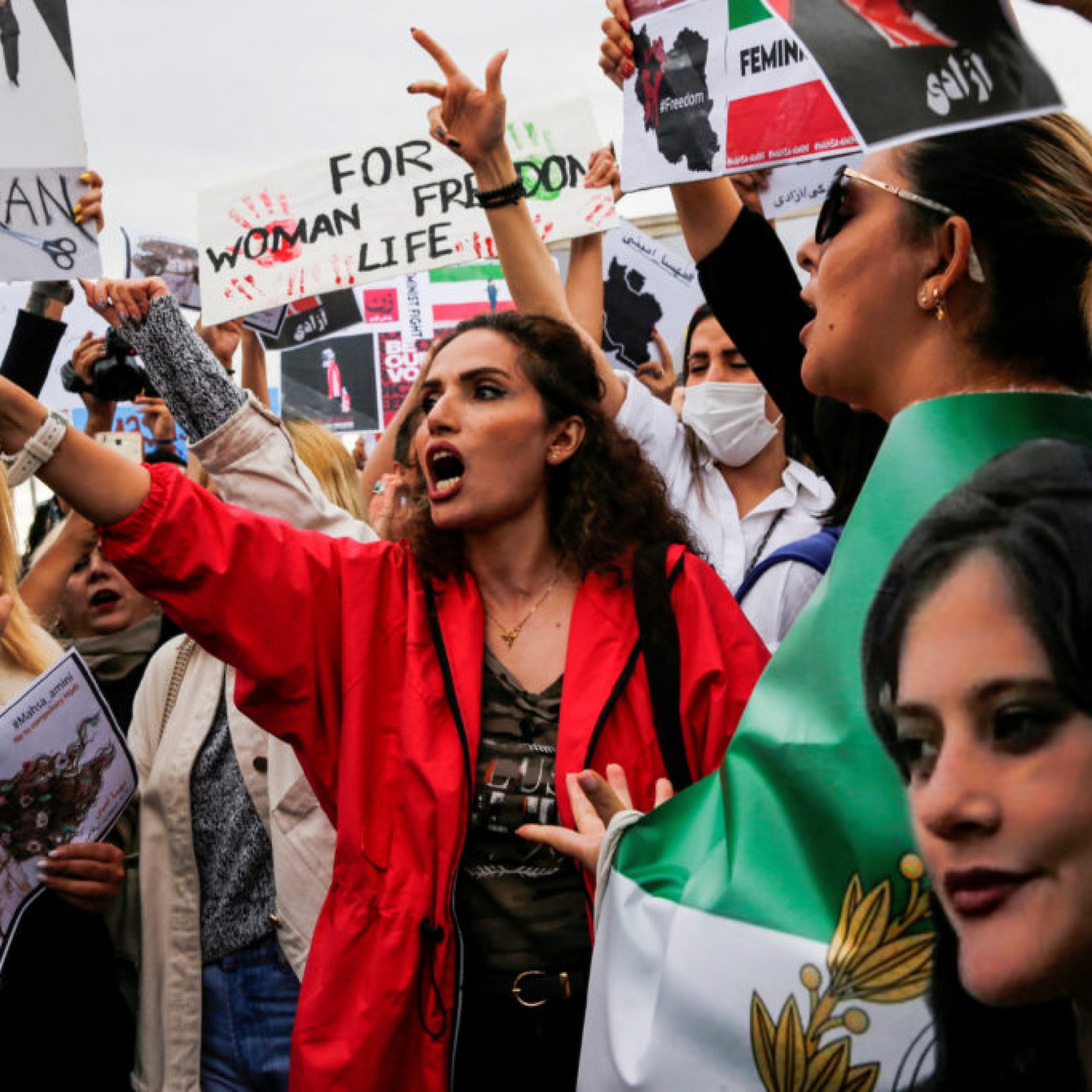 Protests began in Iran's Kurdish region and spread across the country