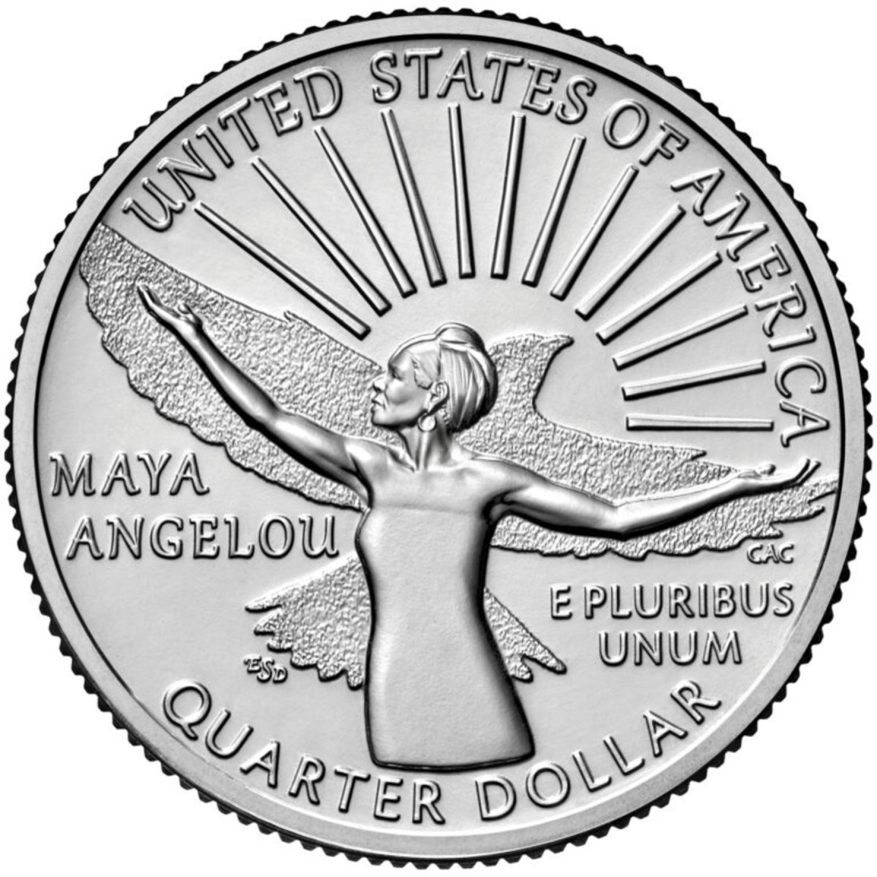 Maya Angelou: Poet is first black woman on US quarter