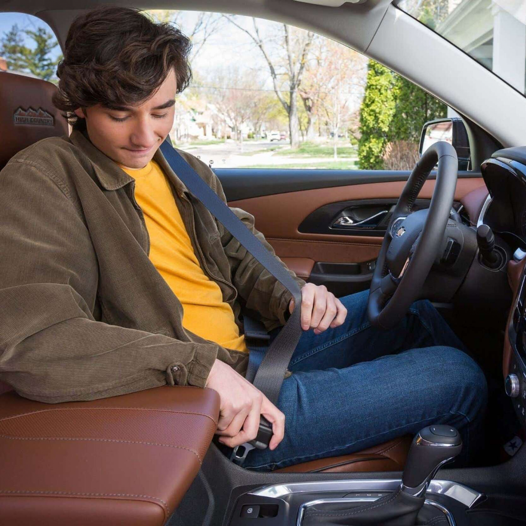 As highway deaths rise and seat belt use drops GM rolls out buckle-up feature