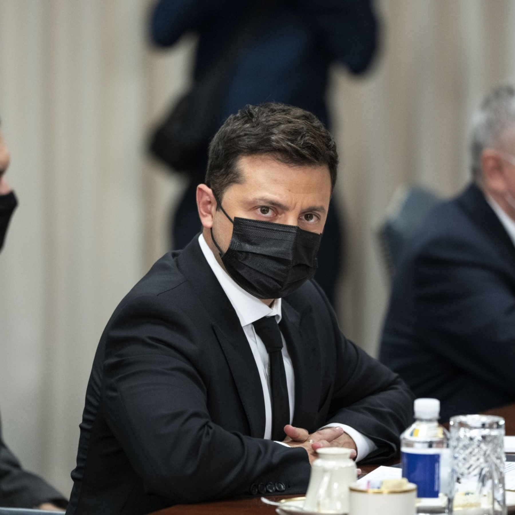 There is no overconcentration of Russian forces near Ukraines border says Volodymyr Zelensky