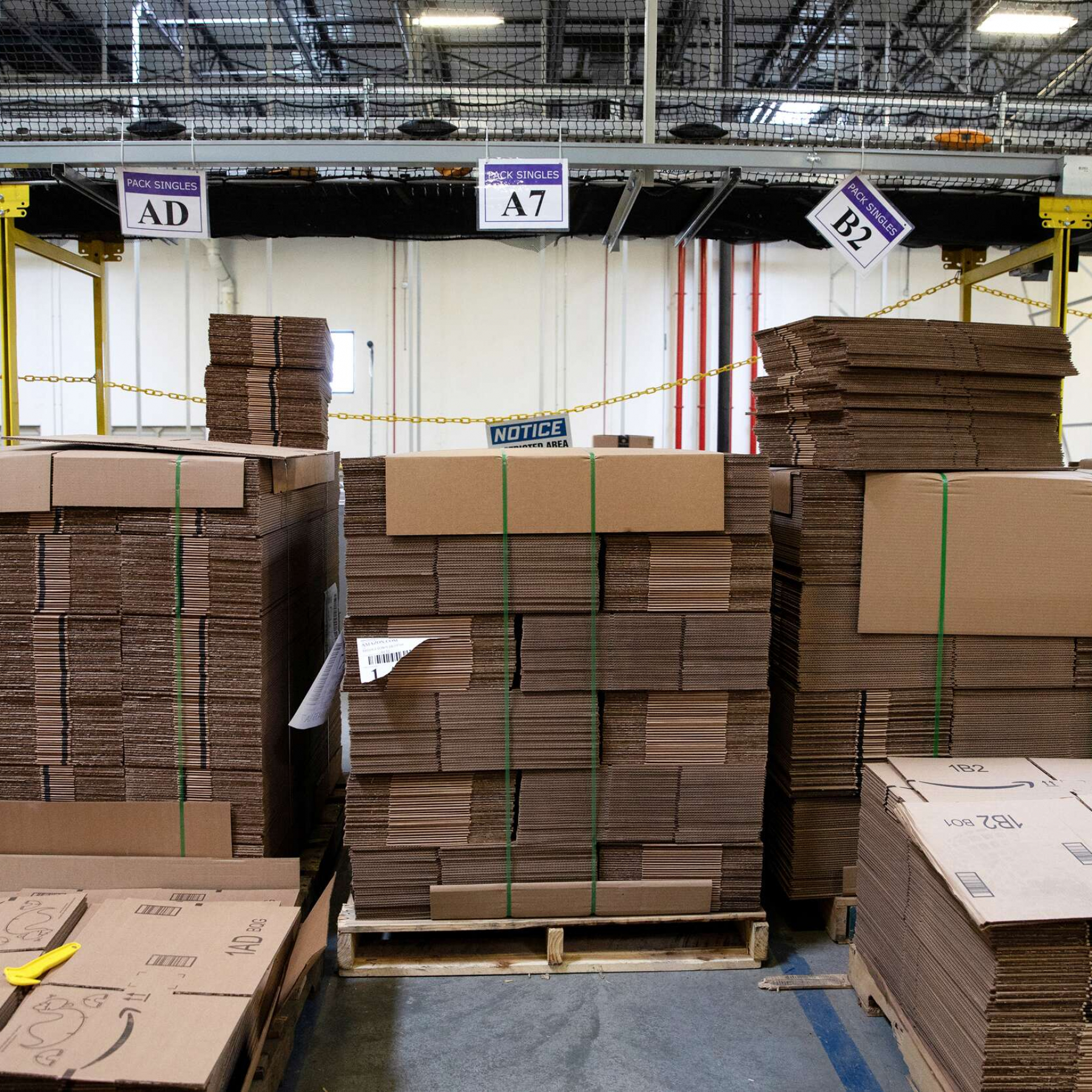 Cardboard shortage has retailers grappling with how to send online orders