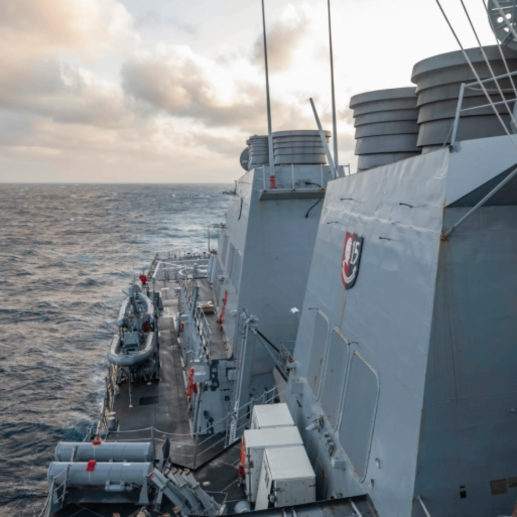 US warship sails through Taiwan Strait first since Biden-Xi meet