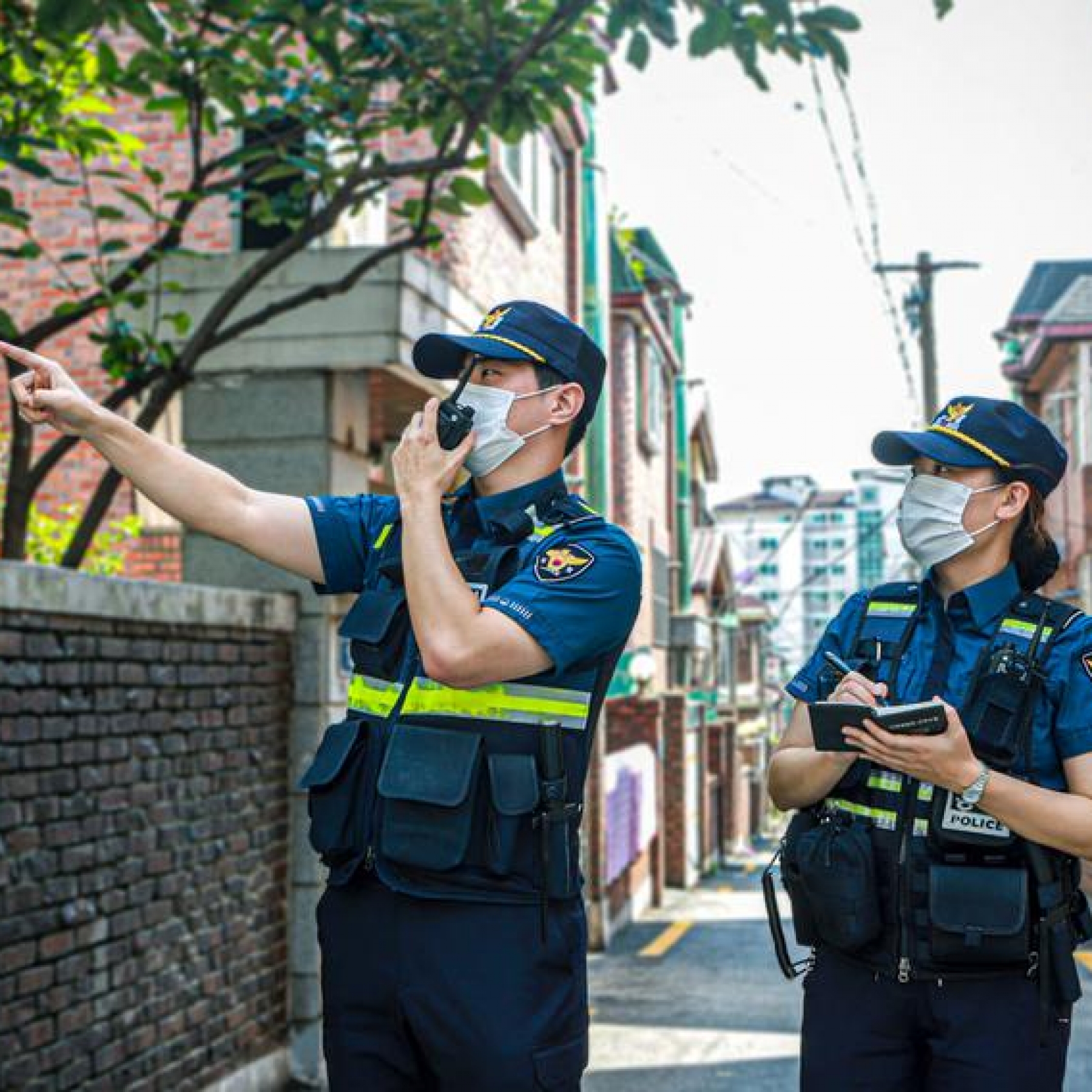 South Korean police