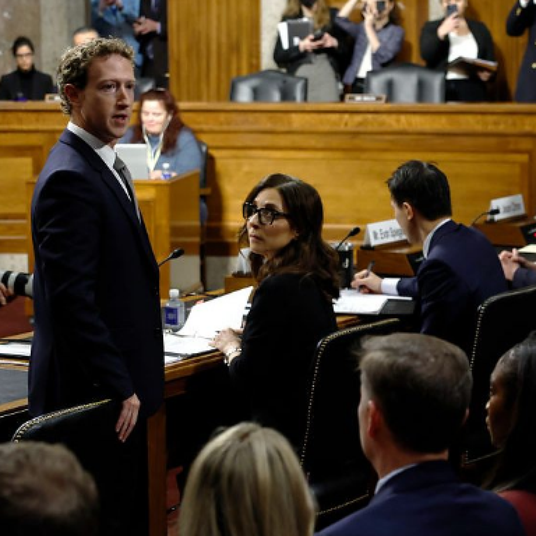 Meta boss Mark Zuckerberg apologises to families in fiery US Senate hearing