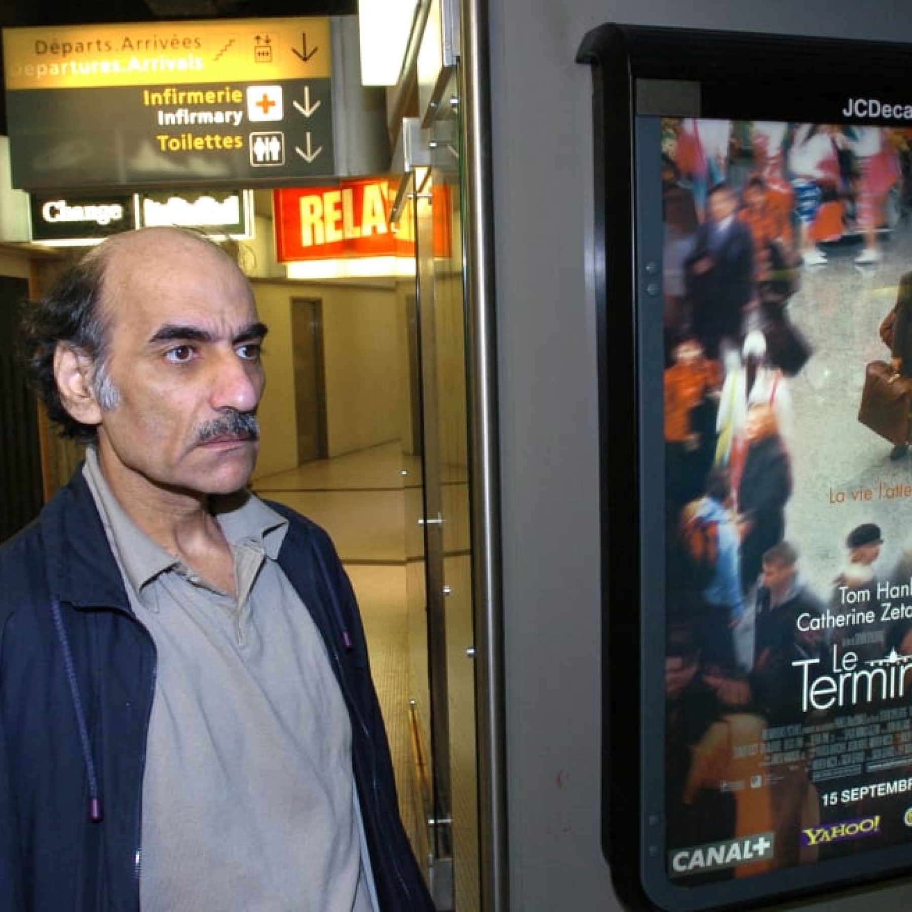 An Iranian man 