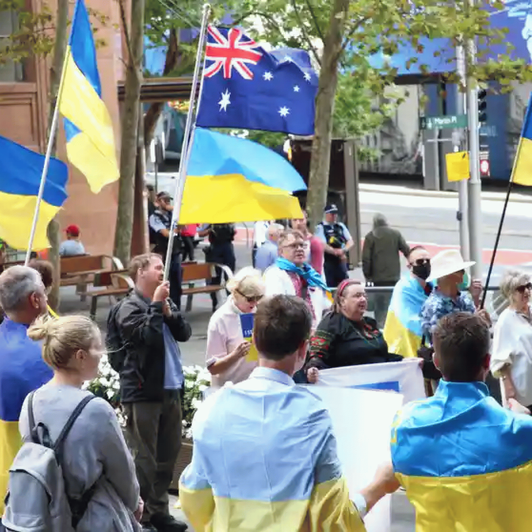 The Ukrainian refugees who made it to Australia