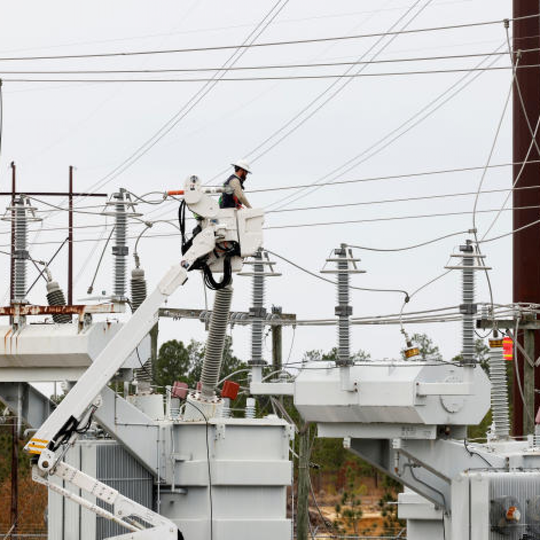 It could take until Thursday to restore power in Moore County