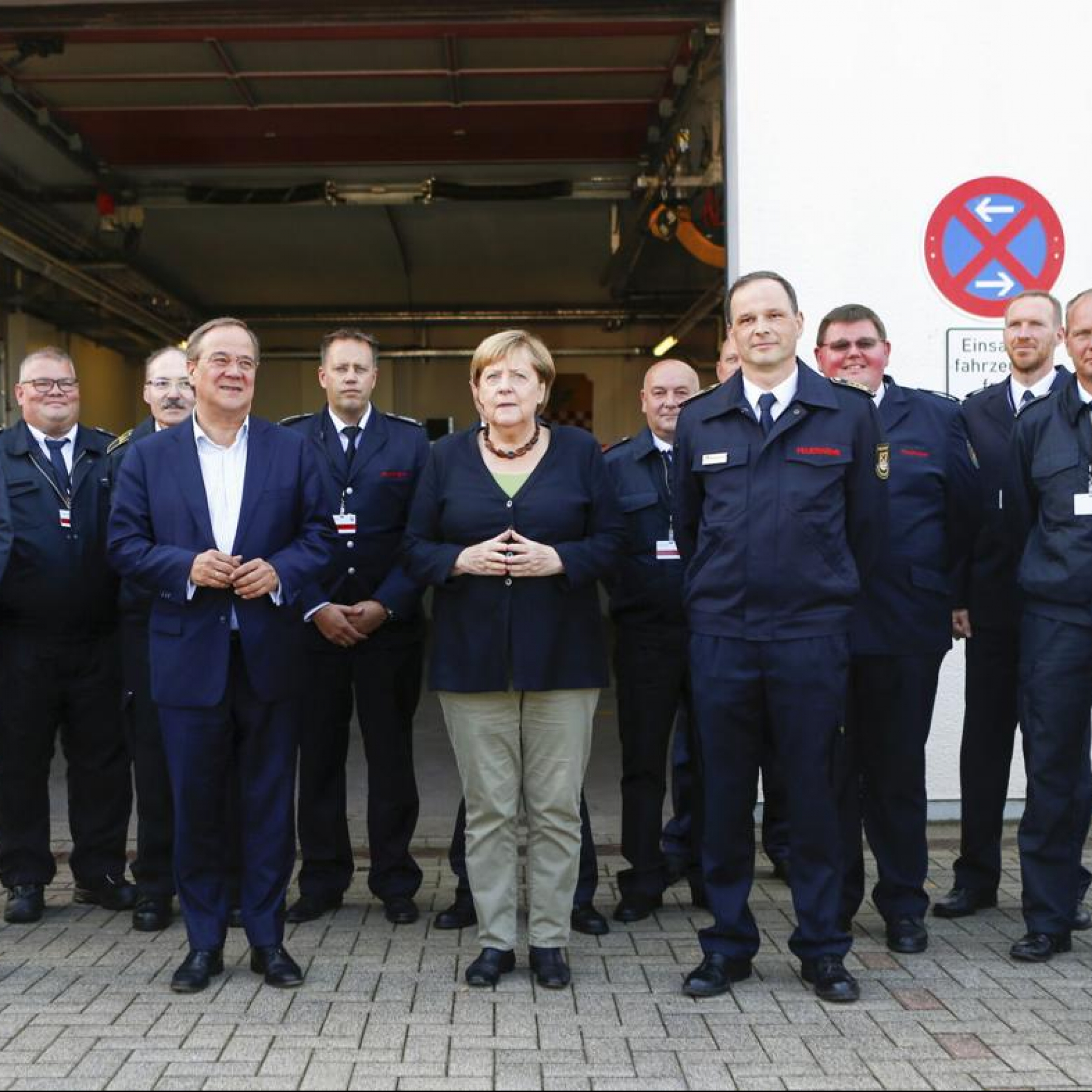 Germanys Merkel expresses support for Laschet as successor