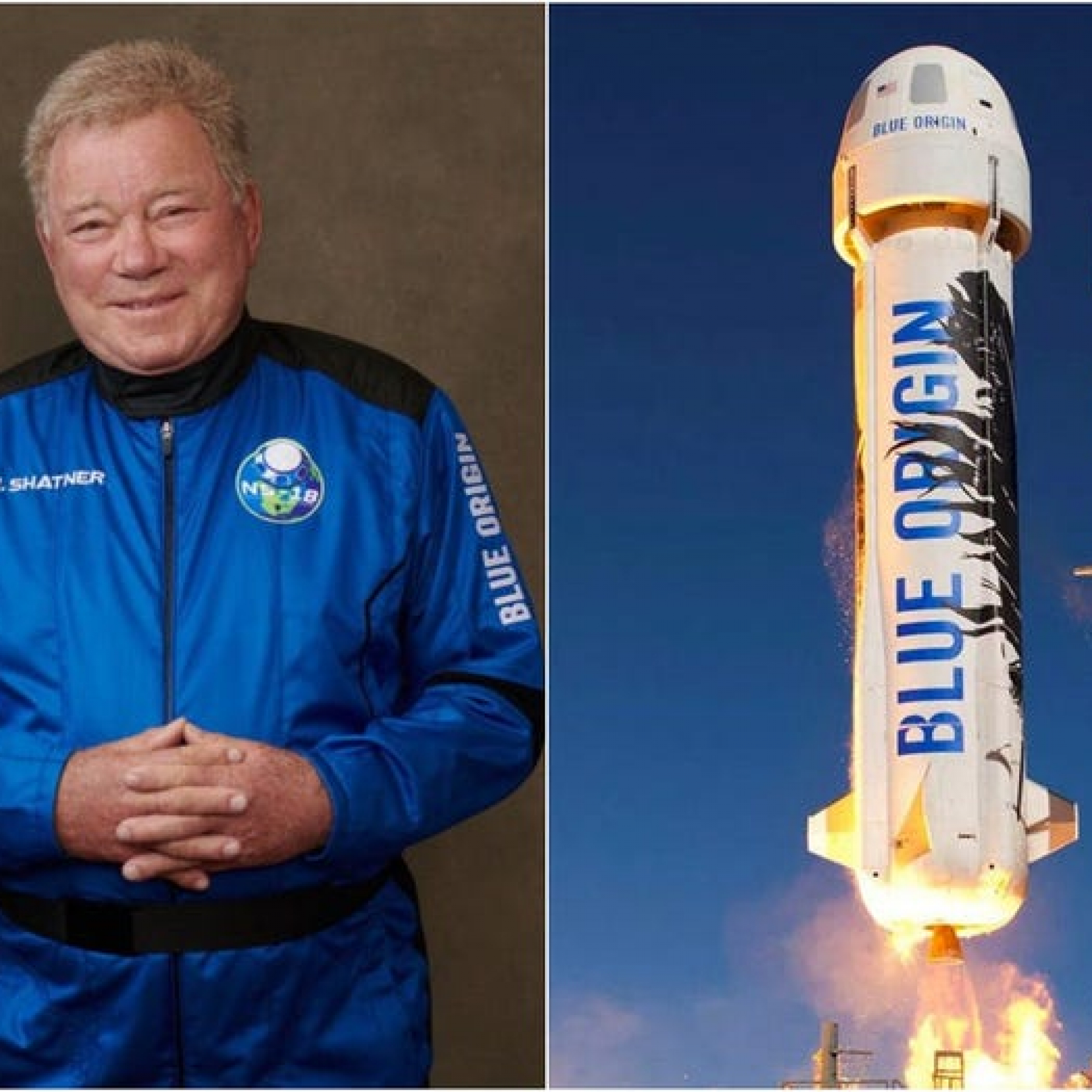 Star Trek star William Shatner 90 rockets into space with Blue Origin