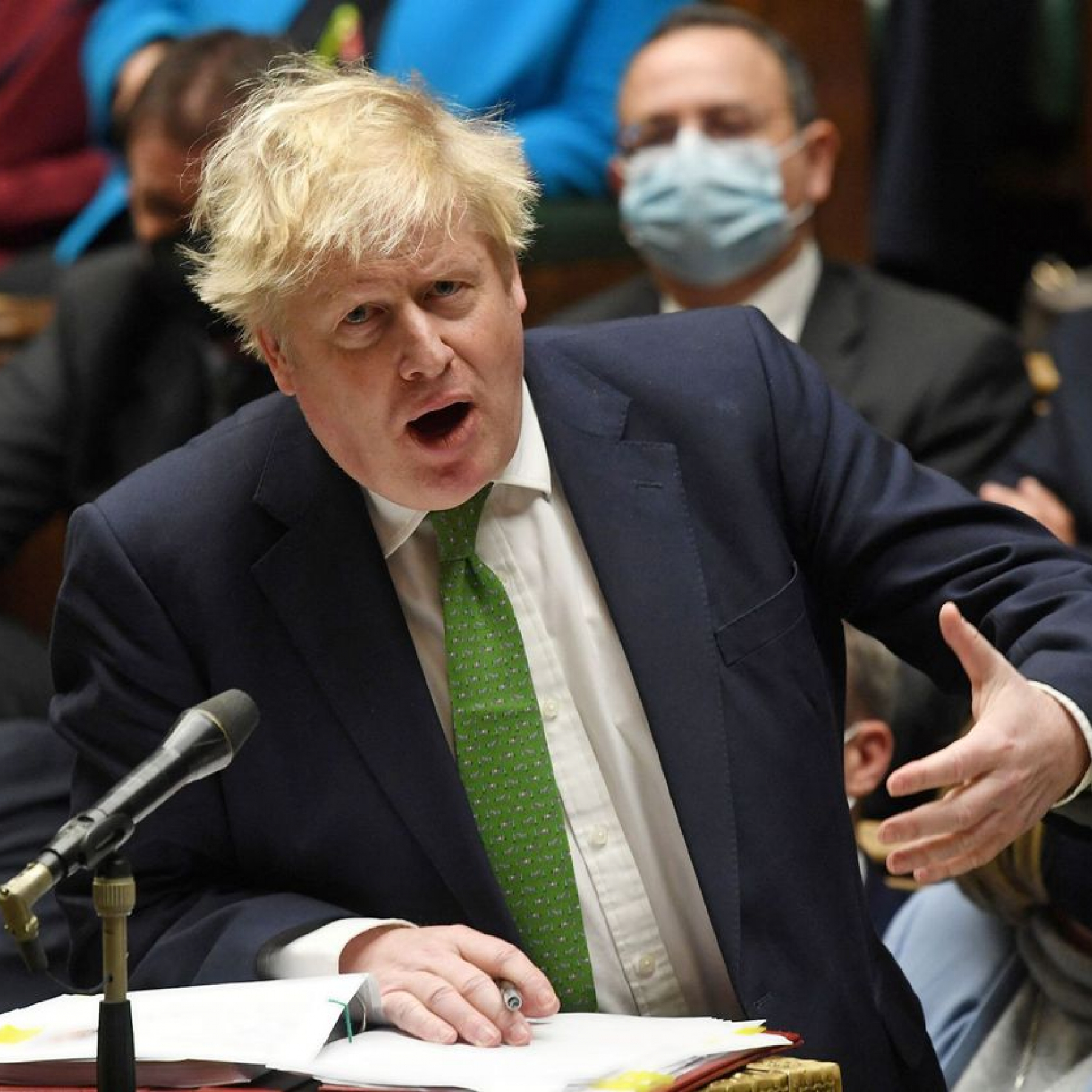Britains Boris Johnson Battles to Stay as PM Amid Revolt