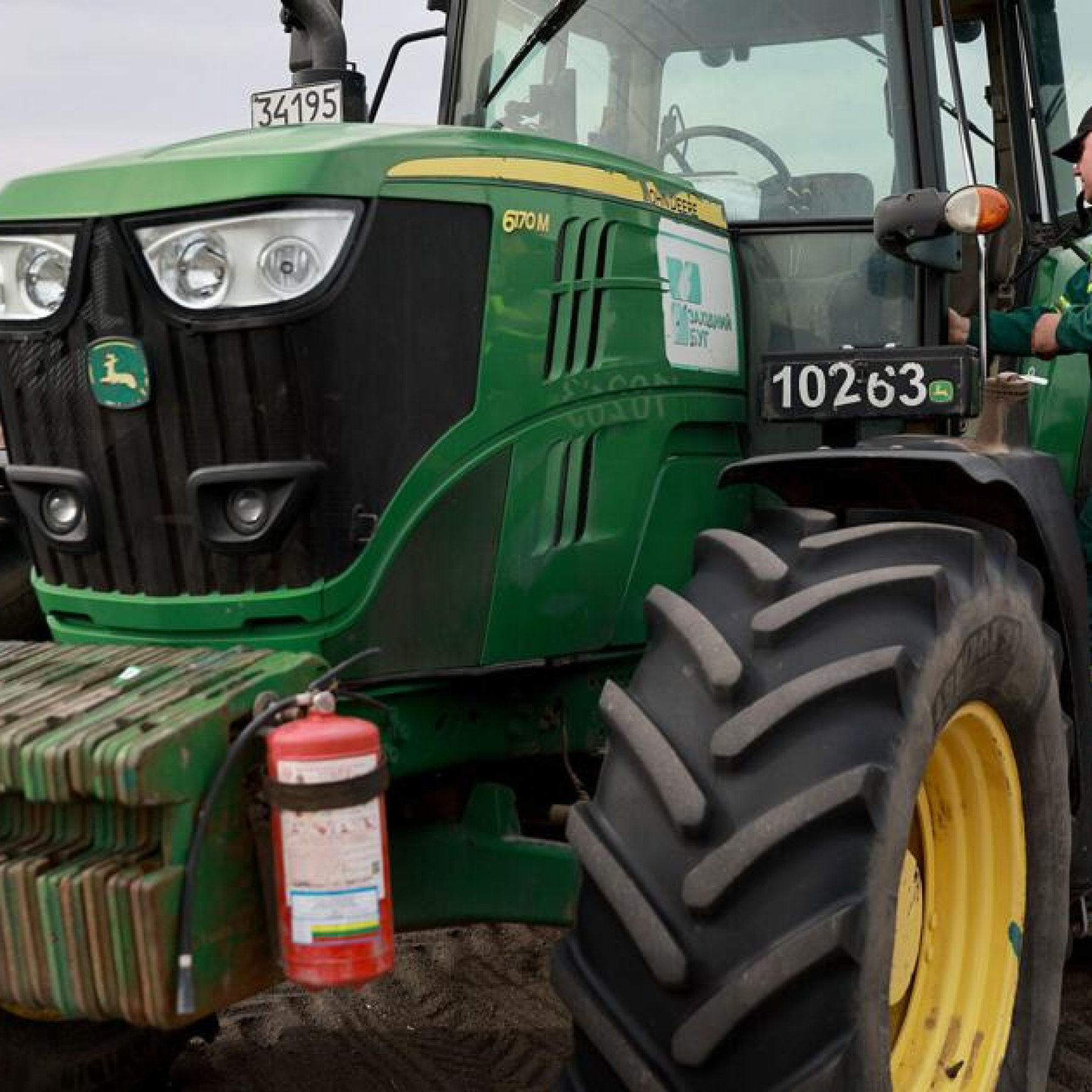 Russians plunder $5M farm vehicles from Ukraine -- to find they have been remotely disabled