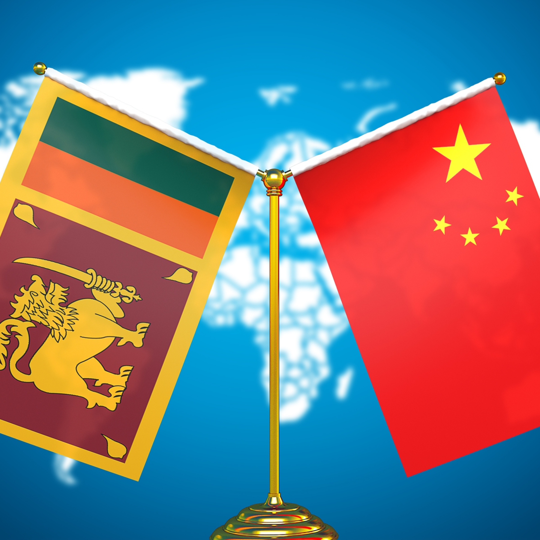 Chinese and US envoys meet in Colombo pledge support to help Sri Lanka mitigate economic crisis 