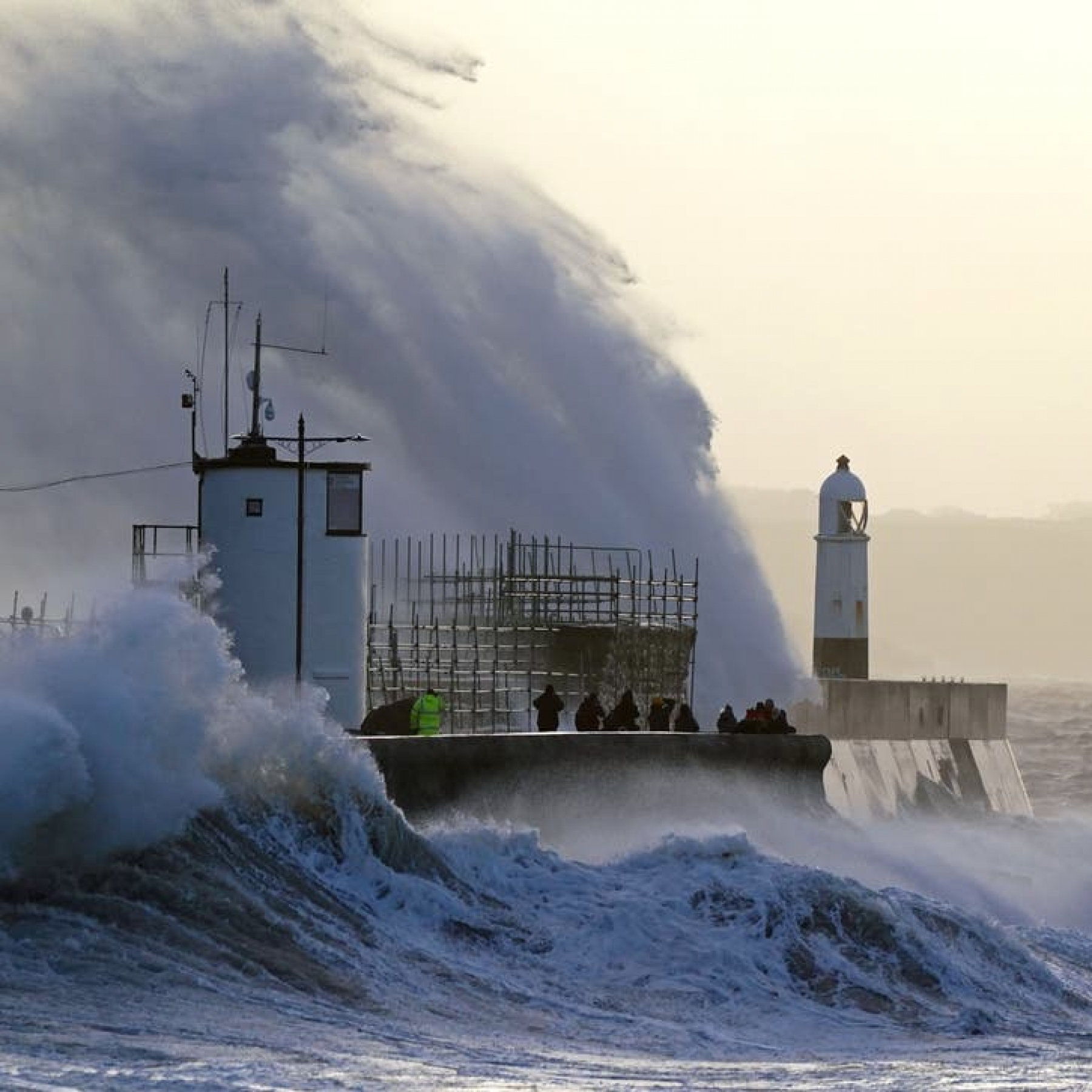 Millions across UK told to stay home as severe winds hit