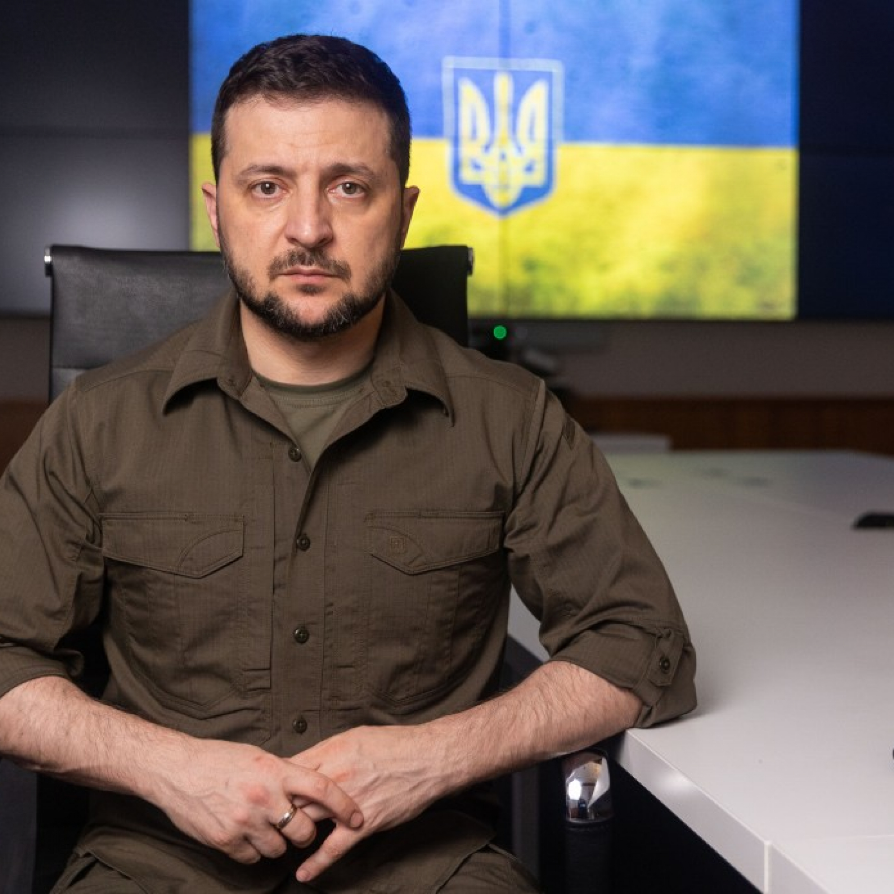 Ukrainian president Volodymyr Zelenskyys khaki fleece jacket auctioned for over Rs 85.5 lakh in London