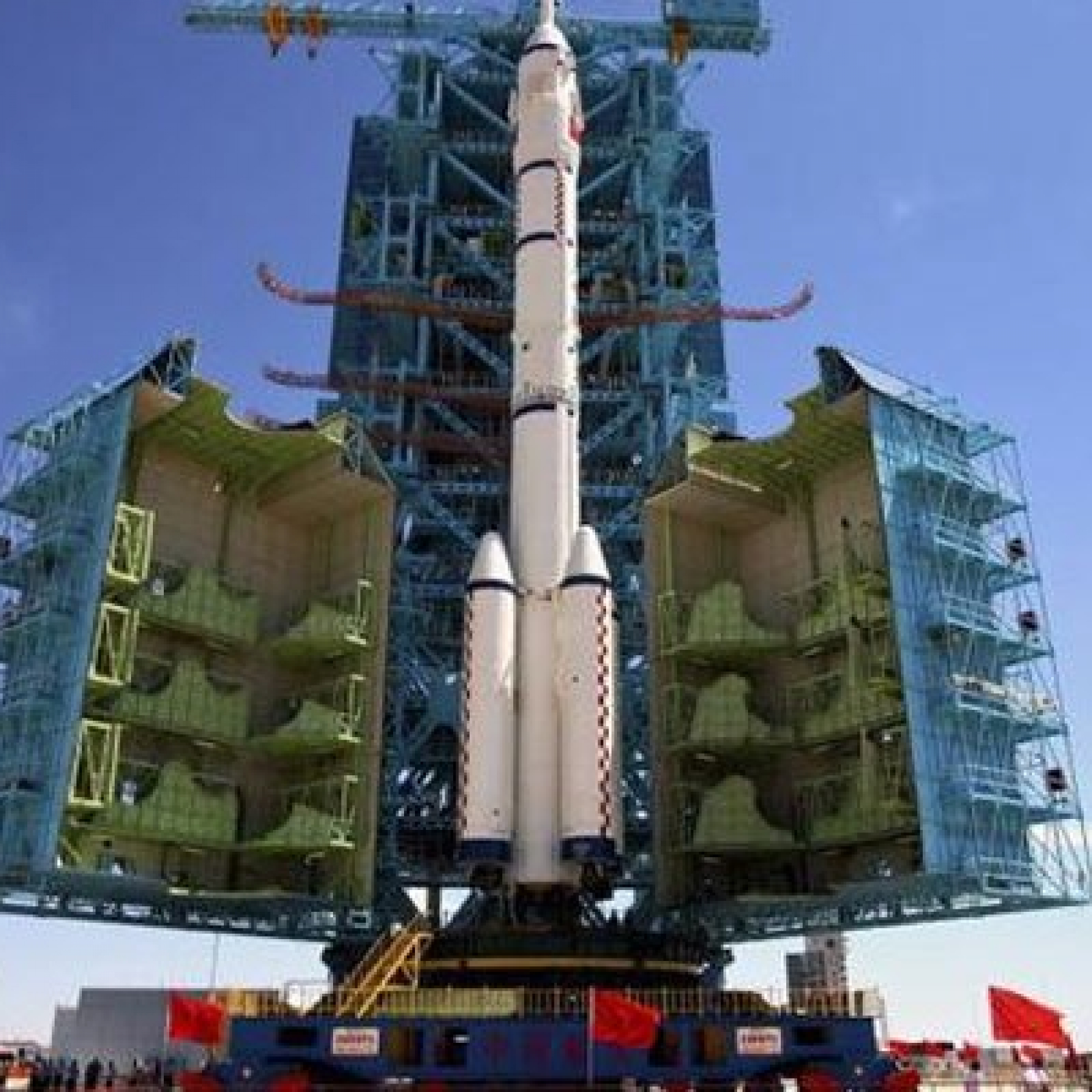China launches its longest crewed mission to new space station