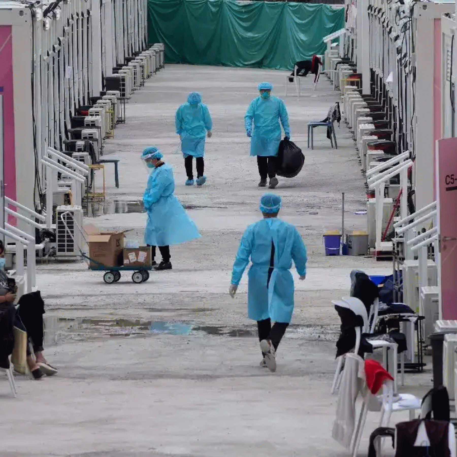 Hong Kong mulls movement restrictions as COVID cases rise
