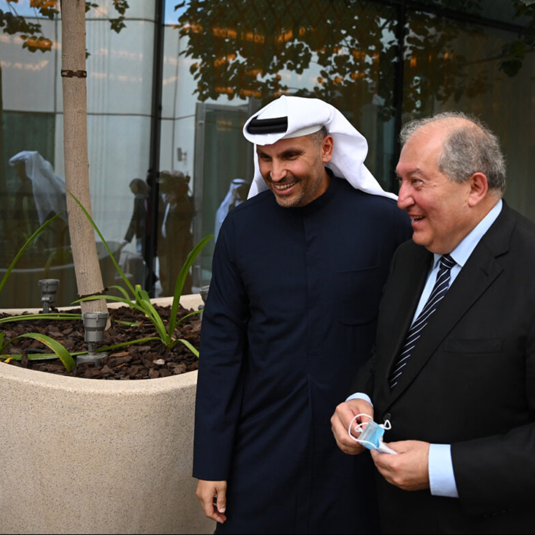 Armenia interested in long-term cooperation with UAE companies: President Sarkissian meets Mubadala CEO