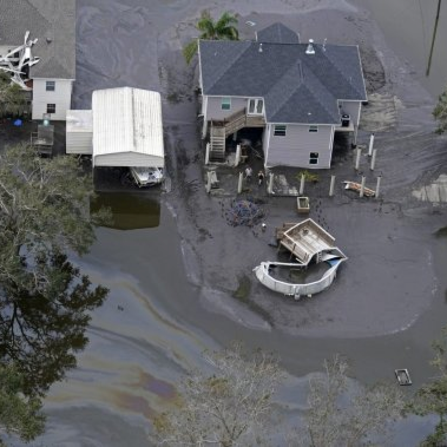 Agencies investigating reports of oil  chemical spills resulting from Hurricane Ida