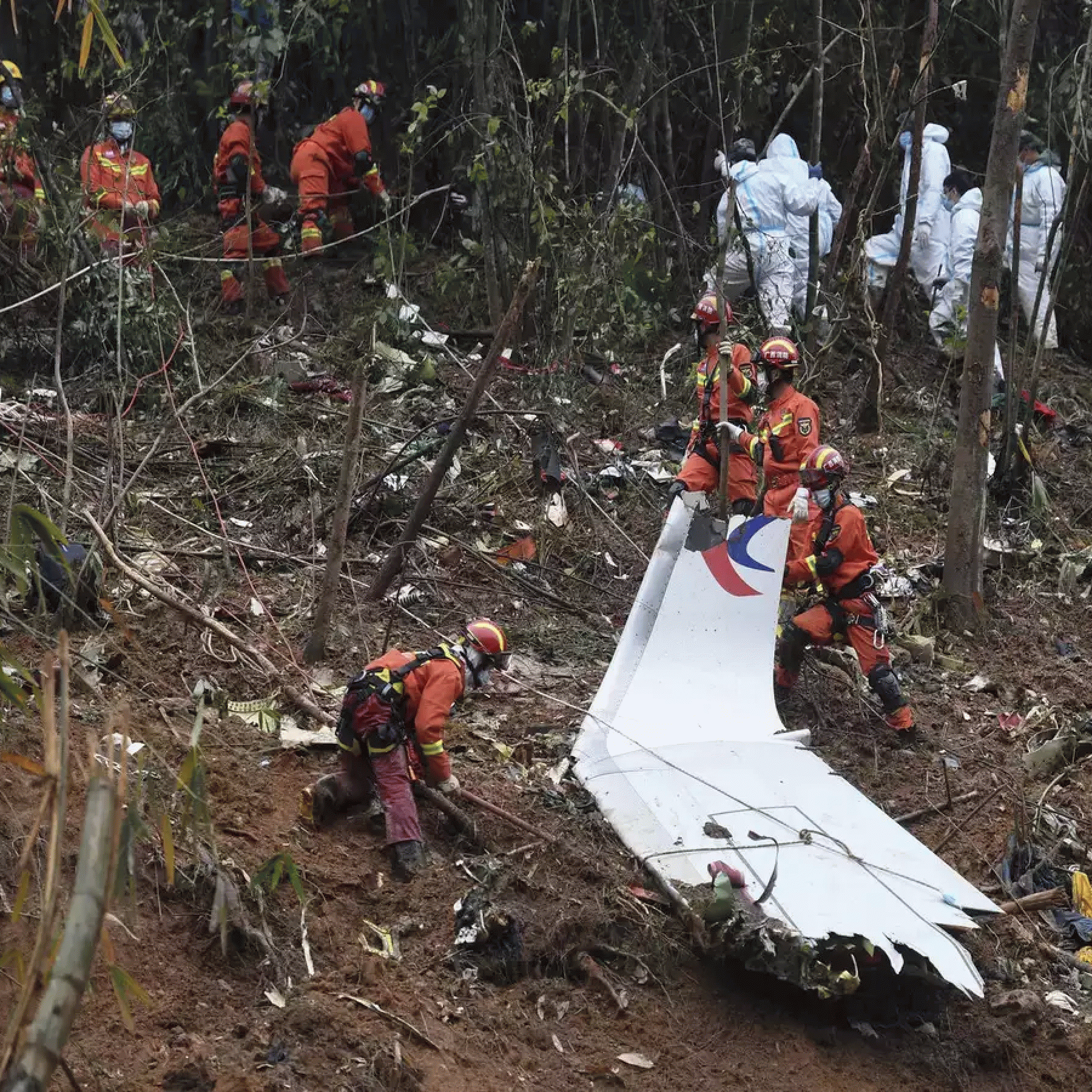 China Crash Mystery Deepens As Evidence Suggests Mid-Air Breakup
