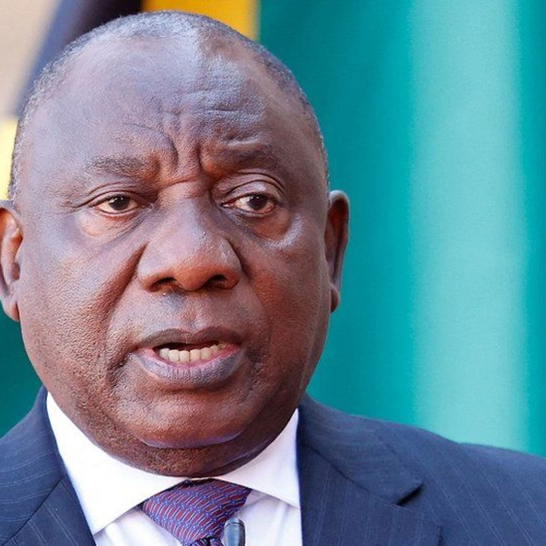 Cyril Ramaphosa South African president
