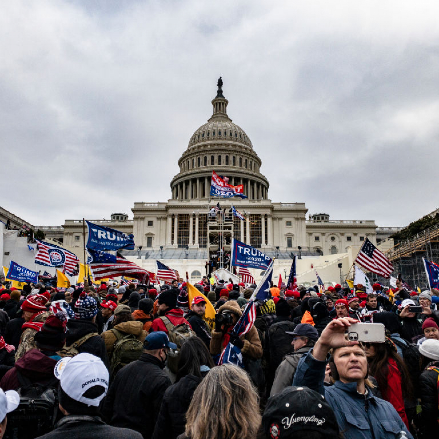 A year after Capitol riot fears in US over democracy: Polls