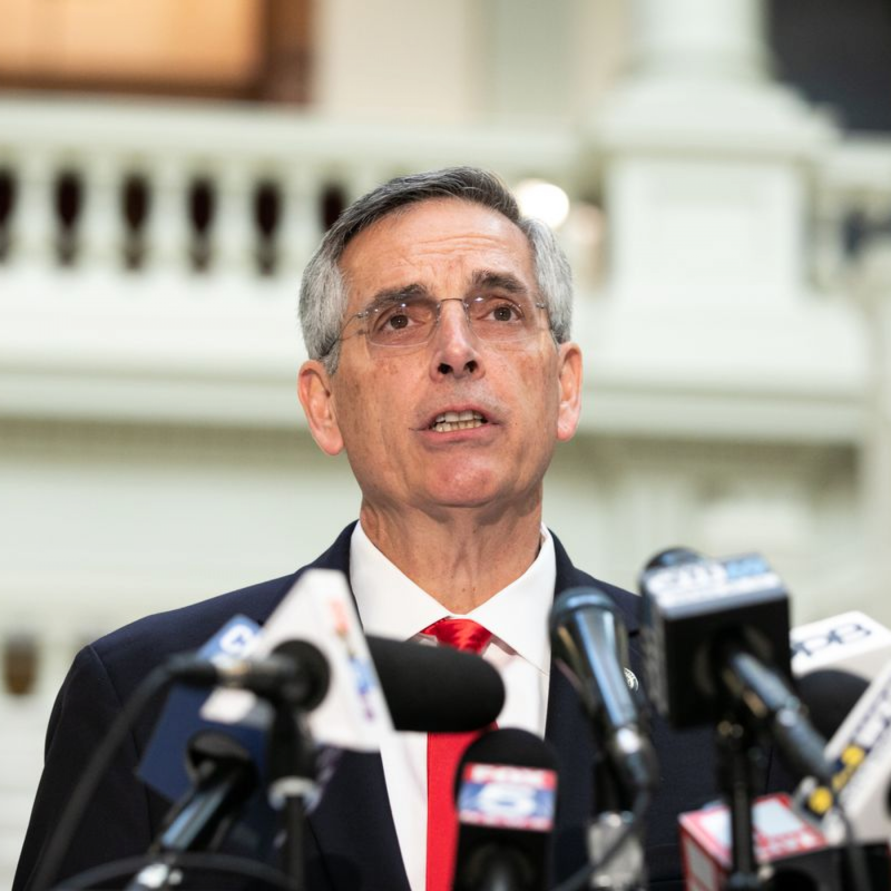 Georgia Secretary of State Brad Raffensperger will beat Trump-backed primary challenger