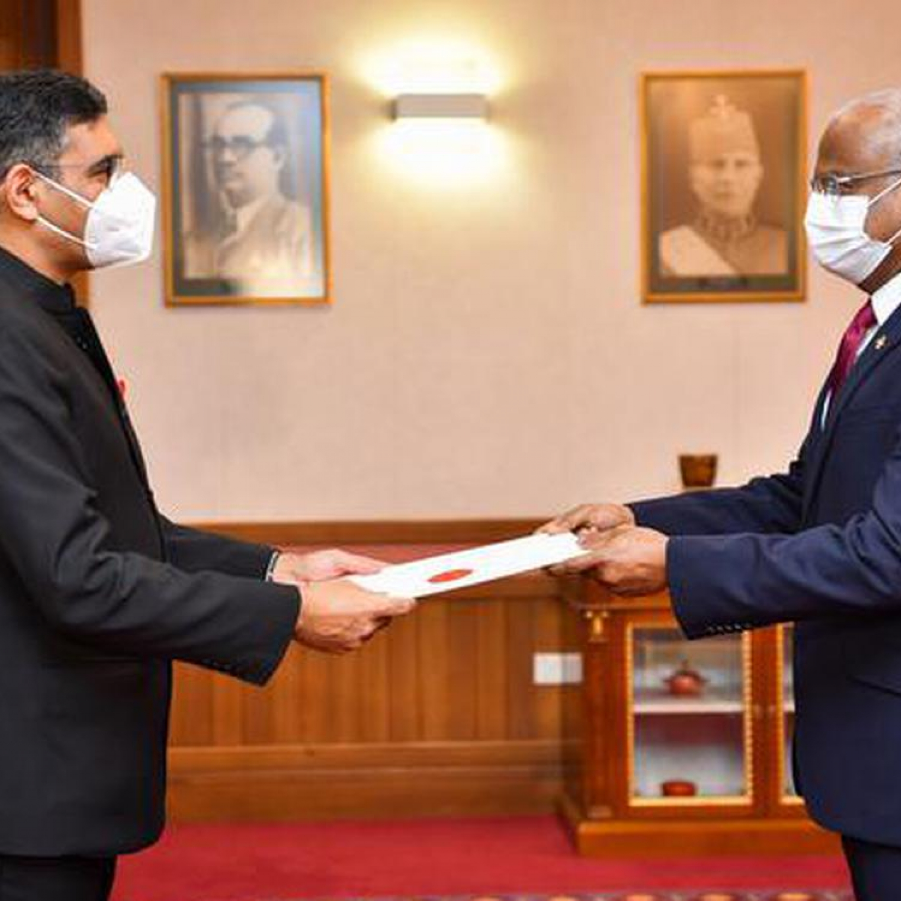 Maldives President Solih bans India Out campaign