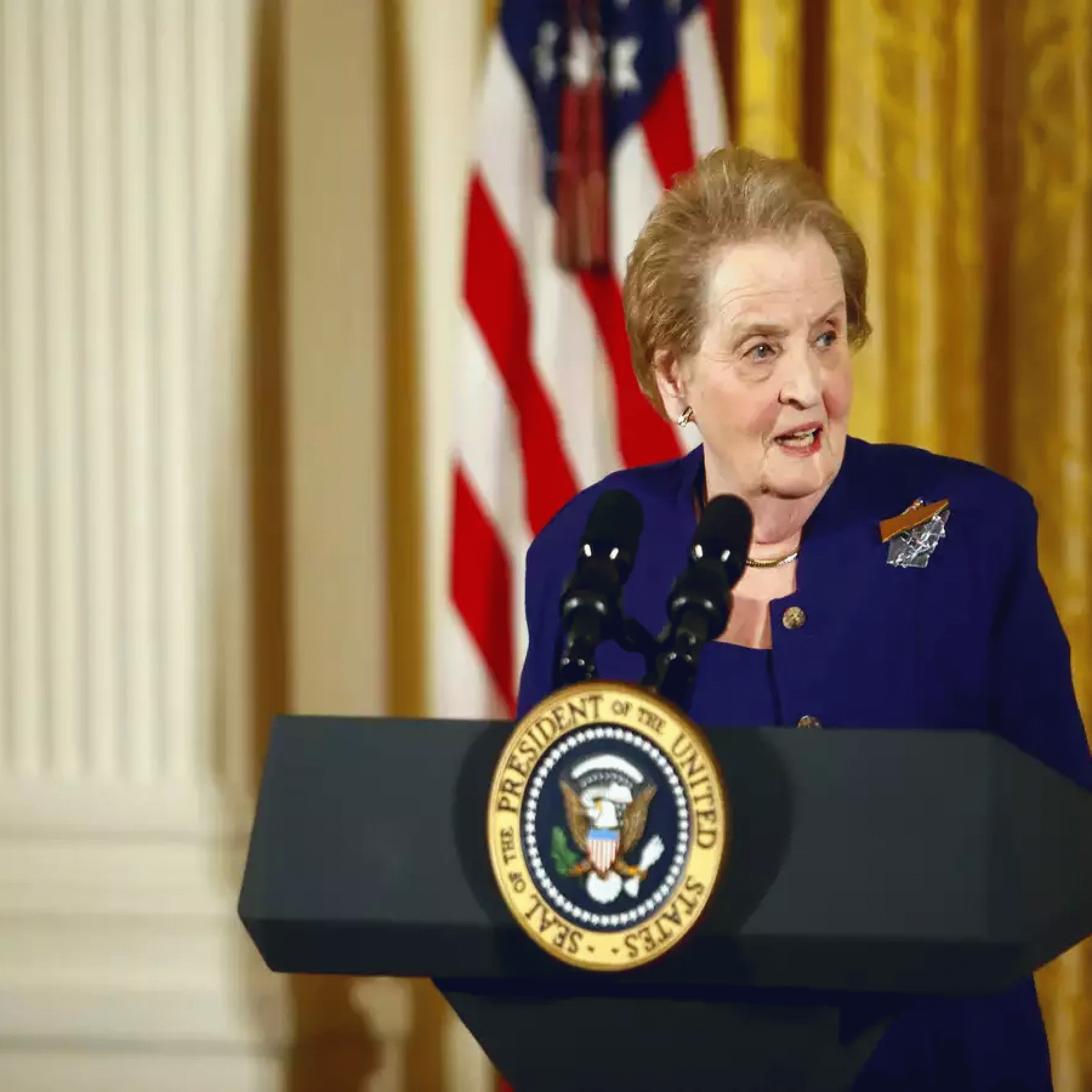 Madeleine Albright 1st female U.S. secretary of state dies