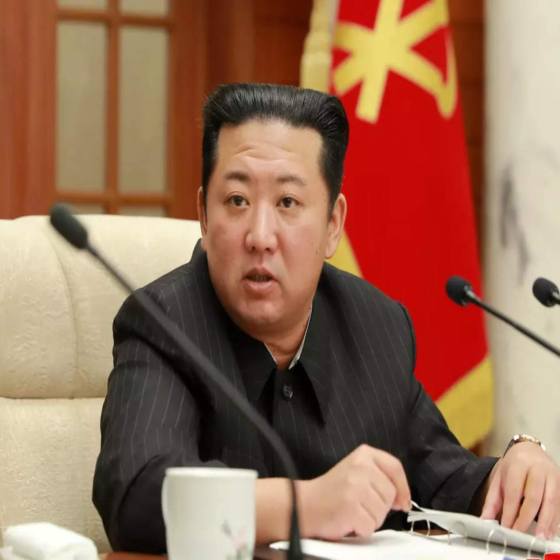 North Korea says it tested cameras for spy satellite