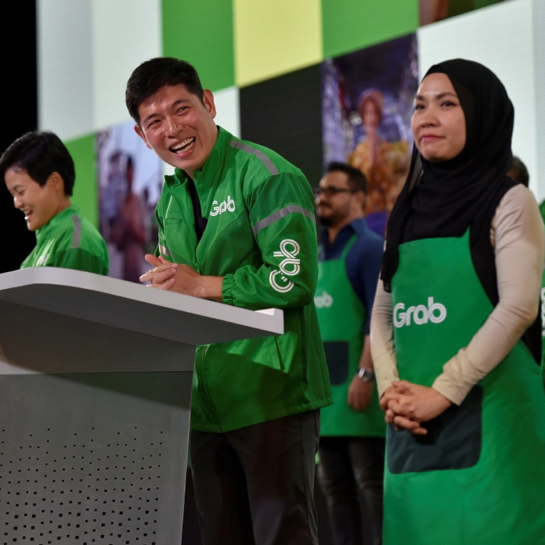 Ride hailing app Grab falls in $40bn market debut