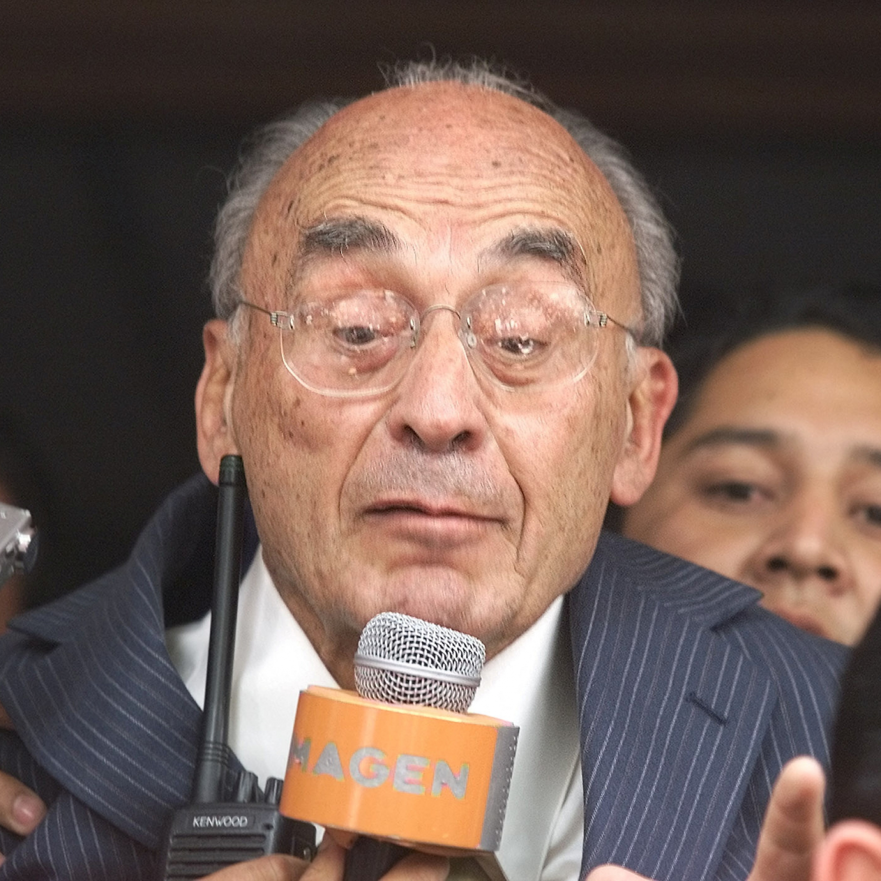 A quiet memorial for Mexican ex-president Luis Echeverria