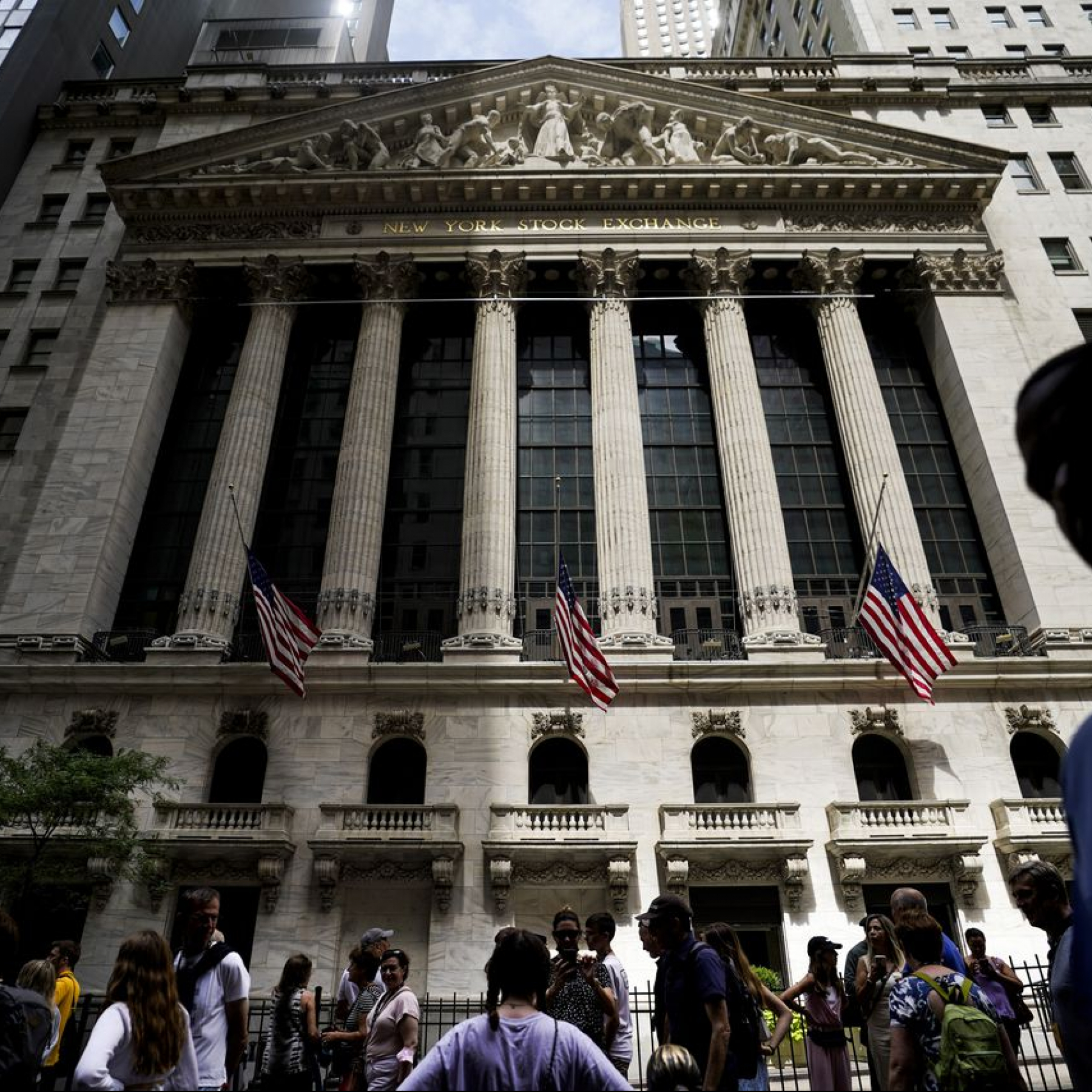 Stocks fall as Wall Street braces for huge hike in rates