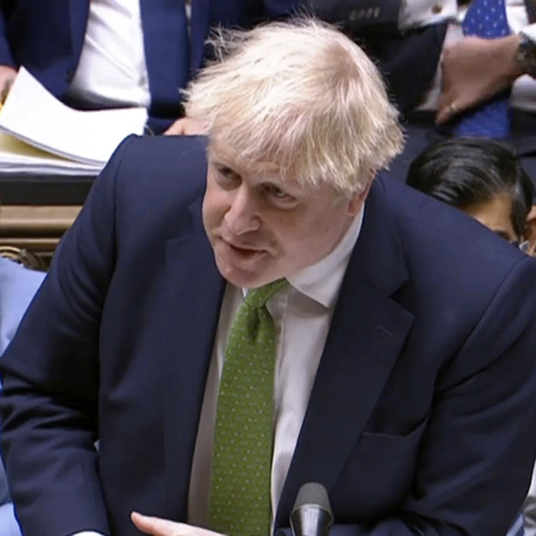 UKs Johnson defies calls to quit as ouster bid gathers pace