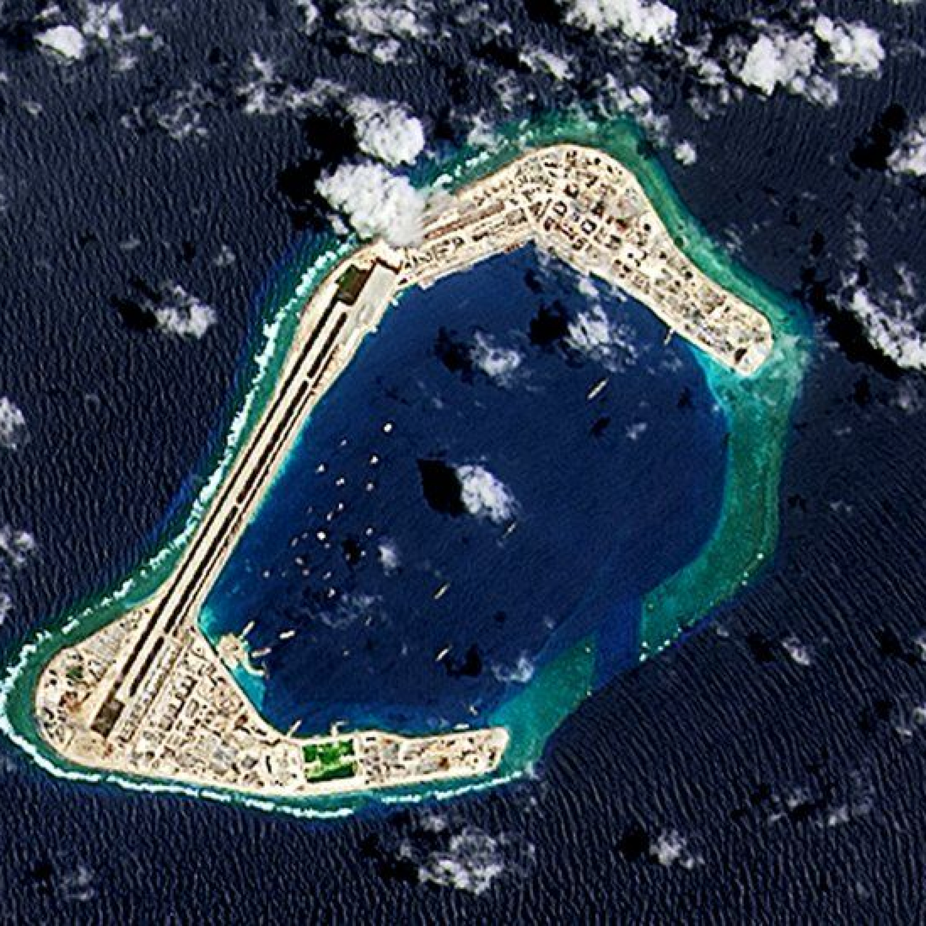 China tries to seize island in South China Sea