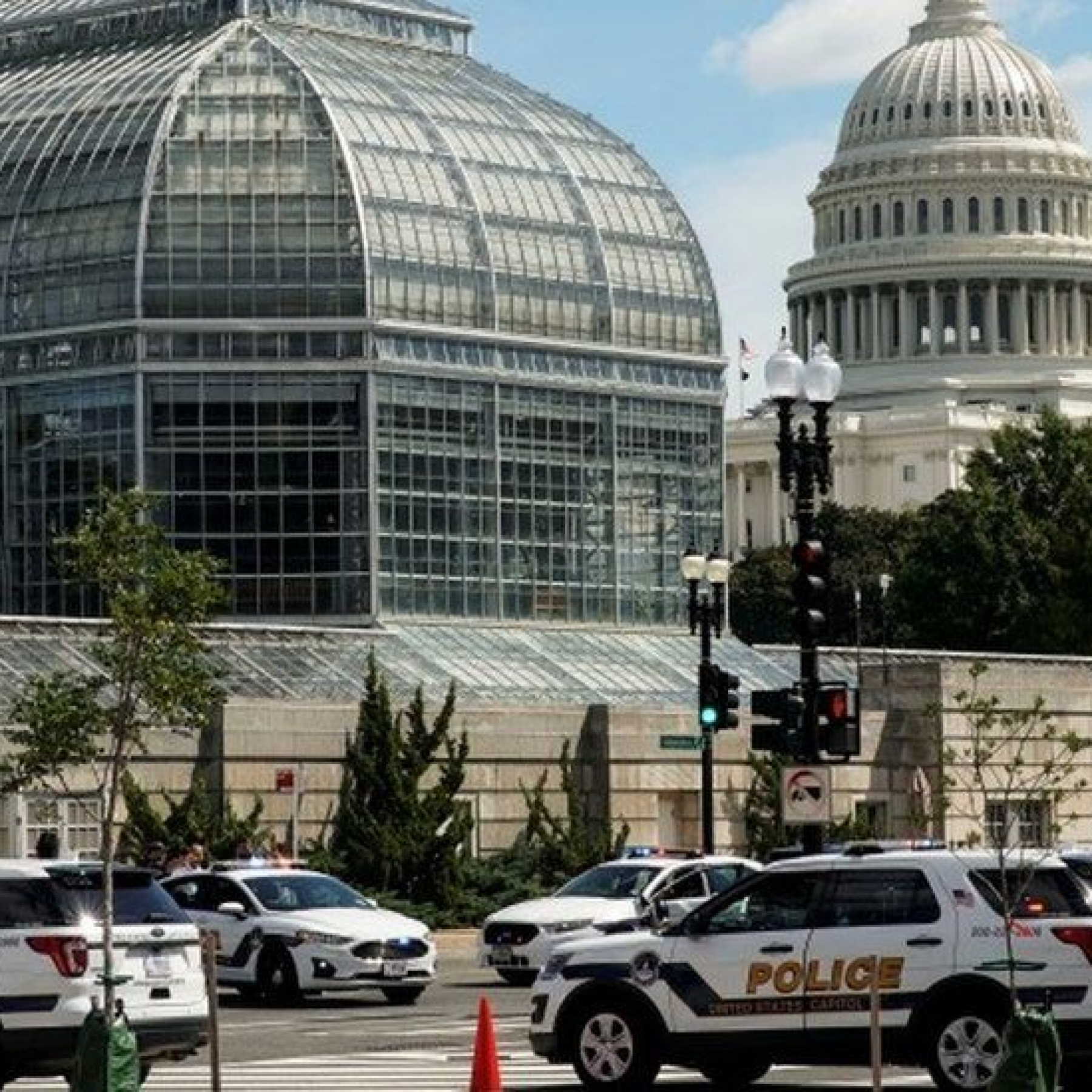 Washington DC: Man arrested over bomb threat near US Capitol
