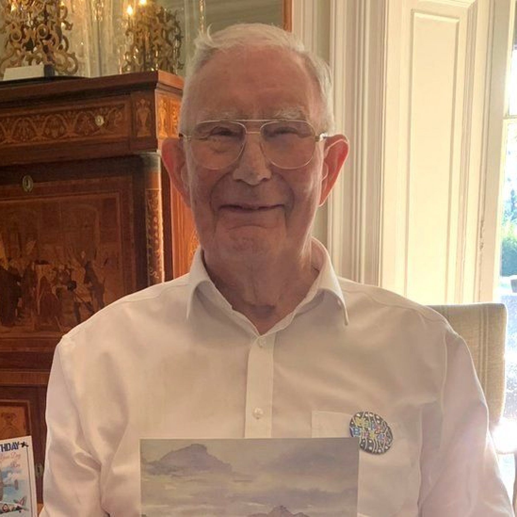 World War Two prison camp escapee celebrates 100th birthday