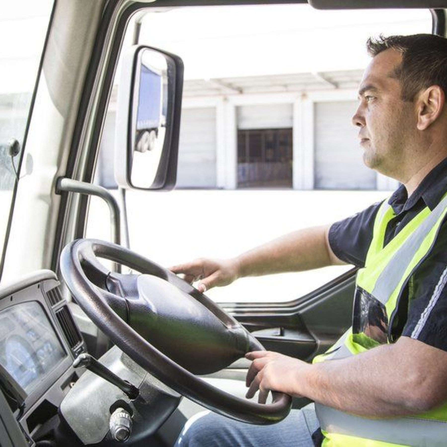HGV driver shortage Signs pressures are easing trade group says