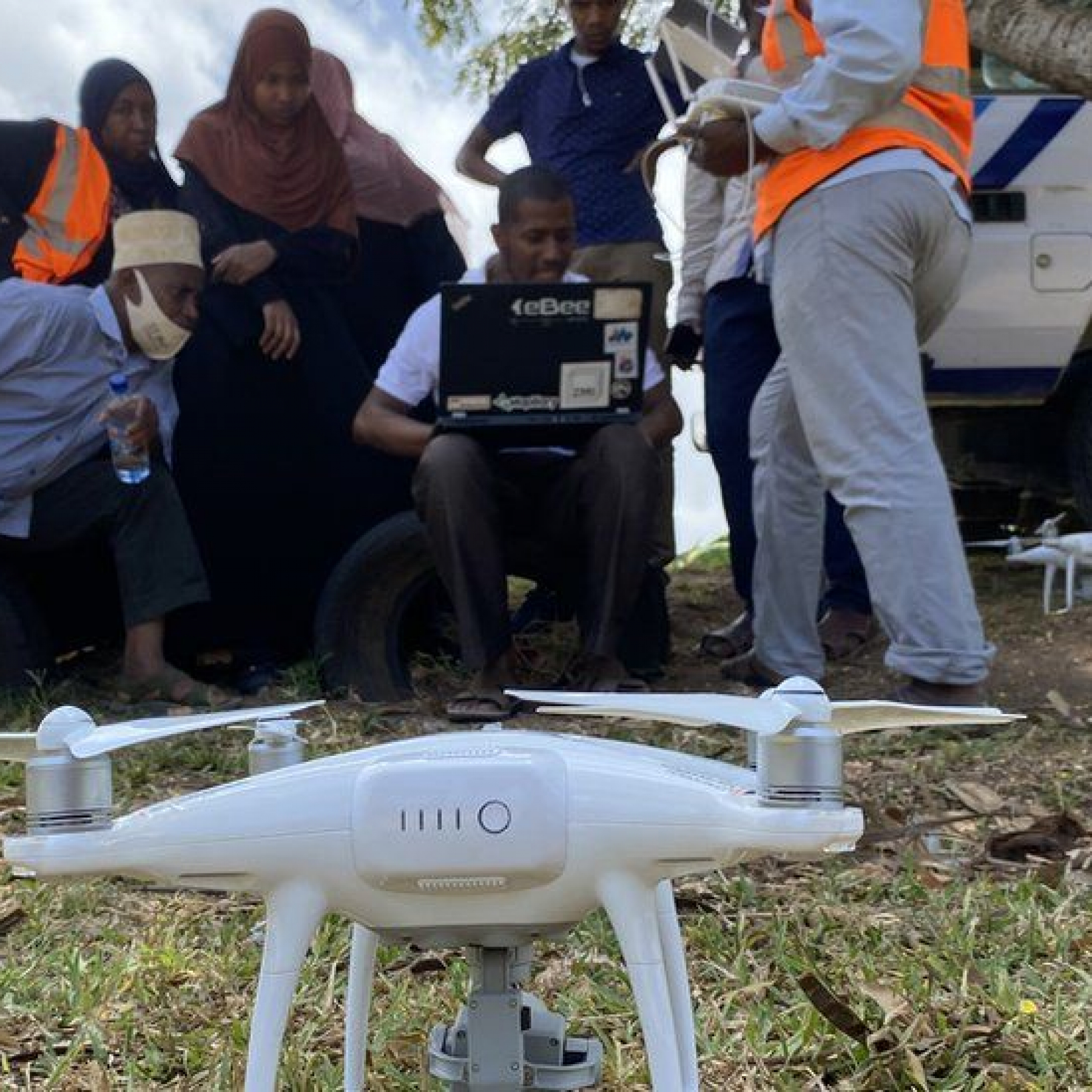 Aberystwyth University drone system used in Zanzibar