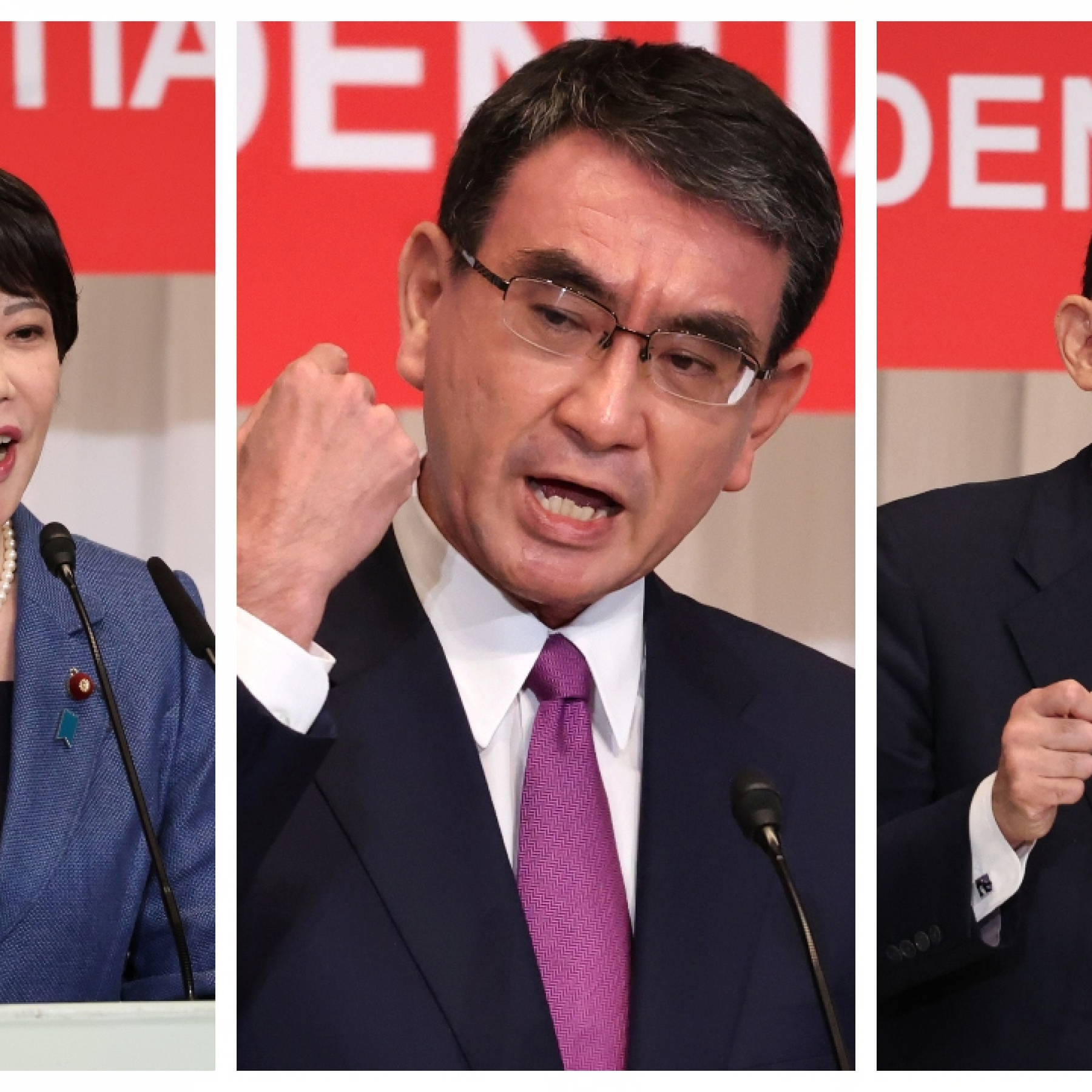 From Twitter star to Thatcher fan: Japans PM candidates