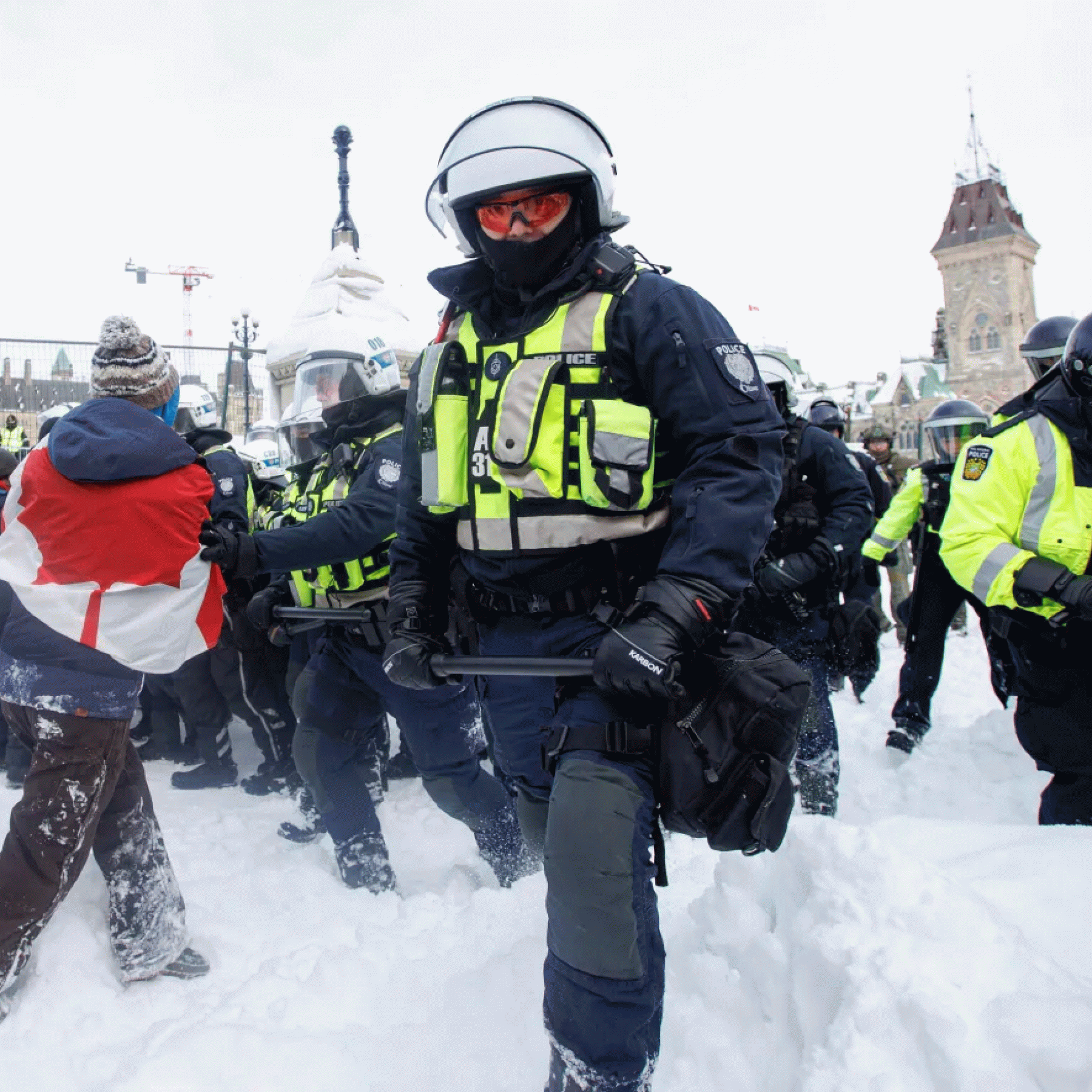 What the truckers convoy revealed about policing in Canada