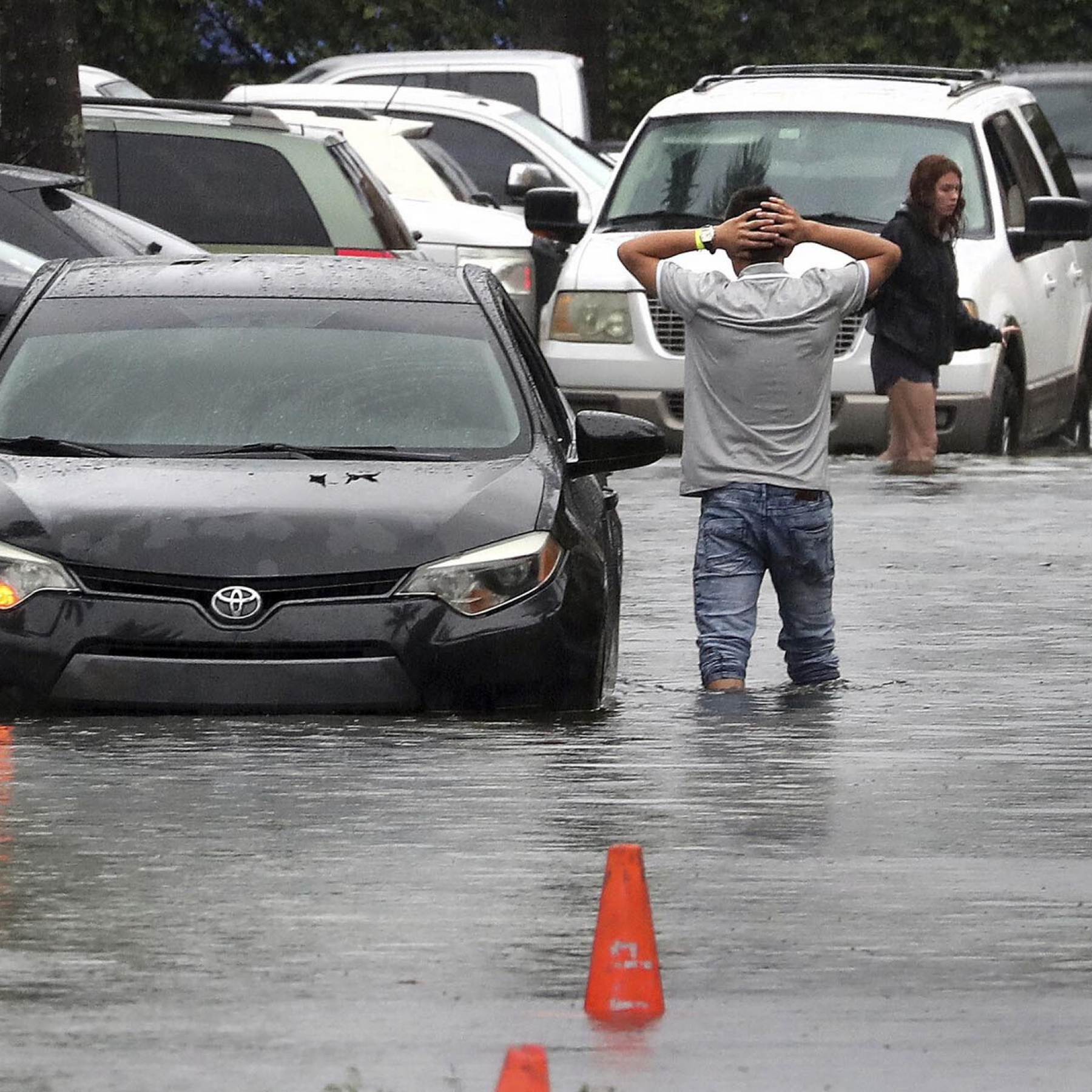 The first named storm of the Atlantic hurricane season floods Florida