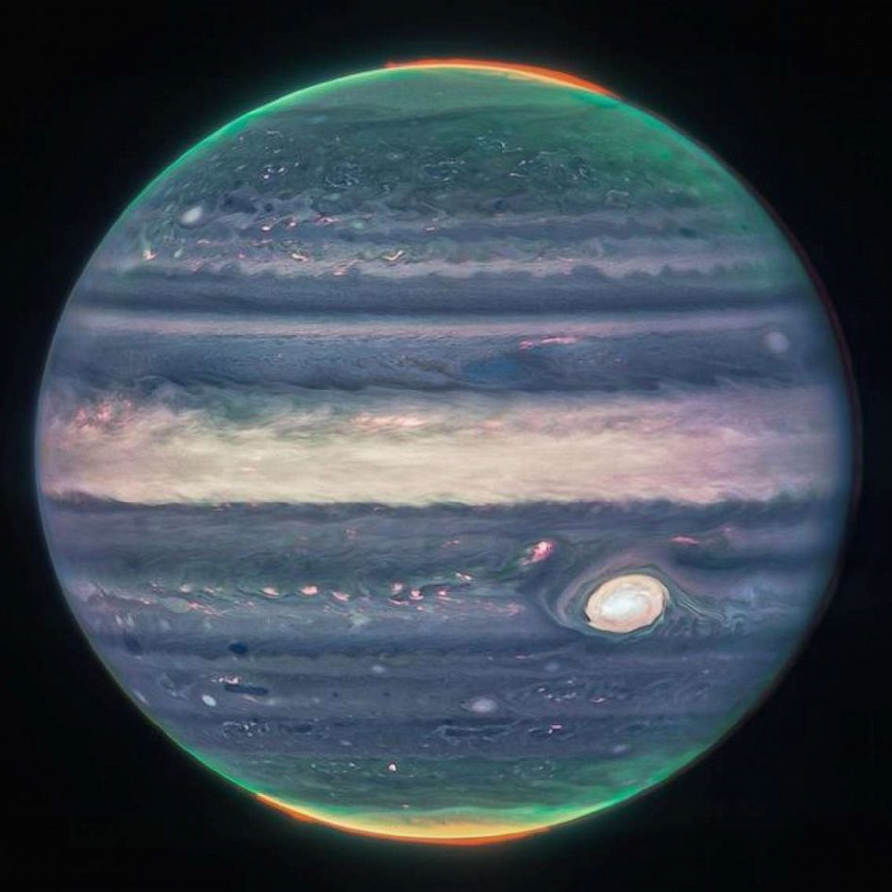 NASA releases stunning new images of Jupiter from Webb telescope