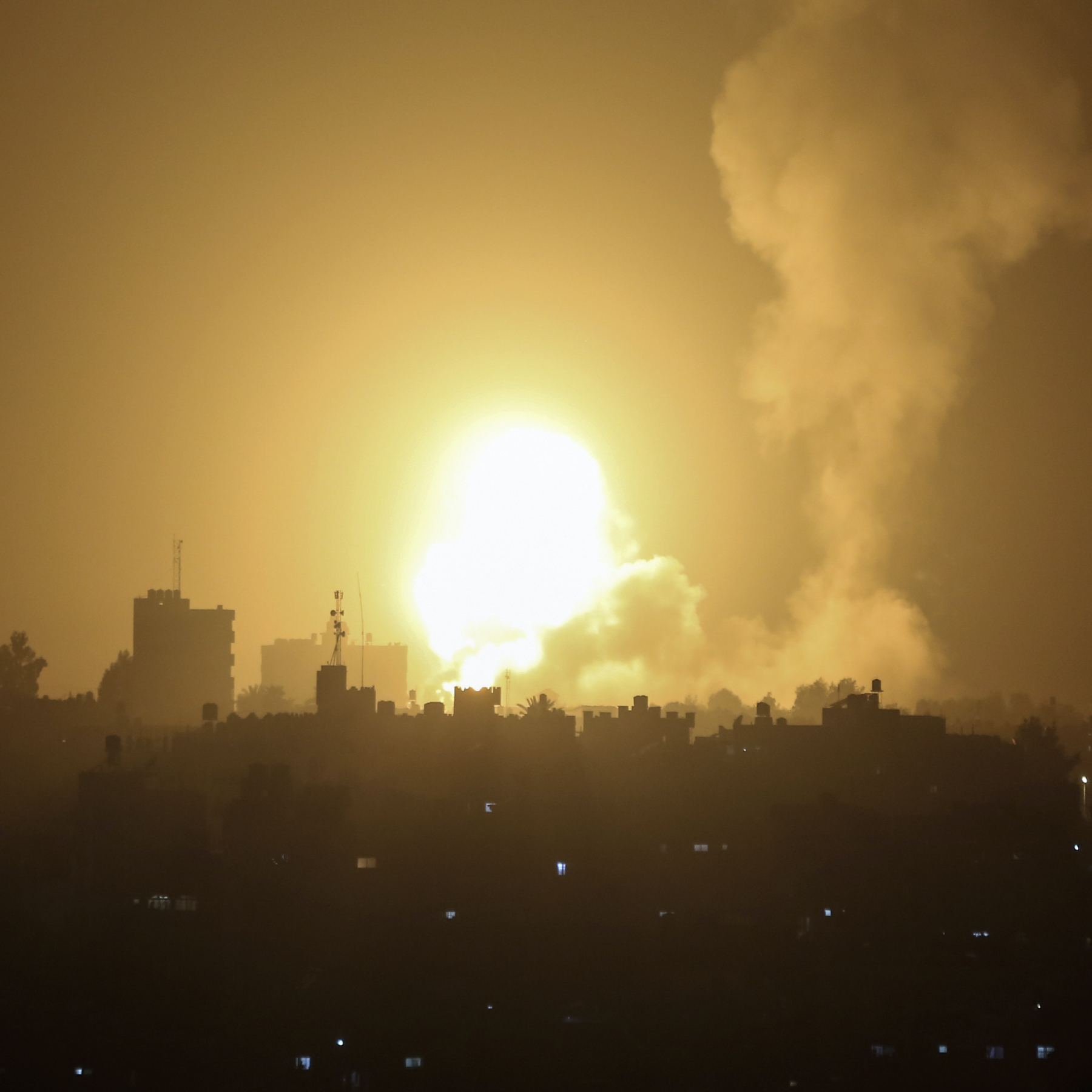 Israel strikes Gaza Strip as tensions soar