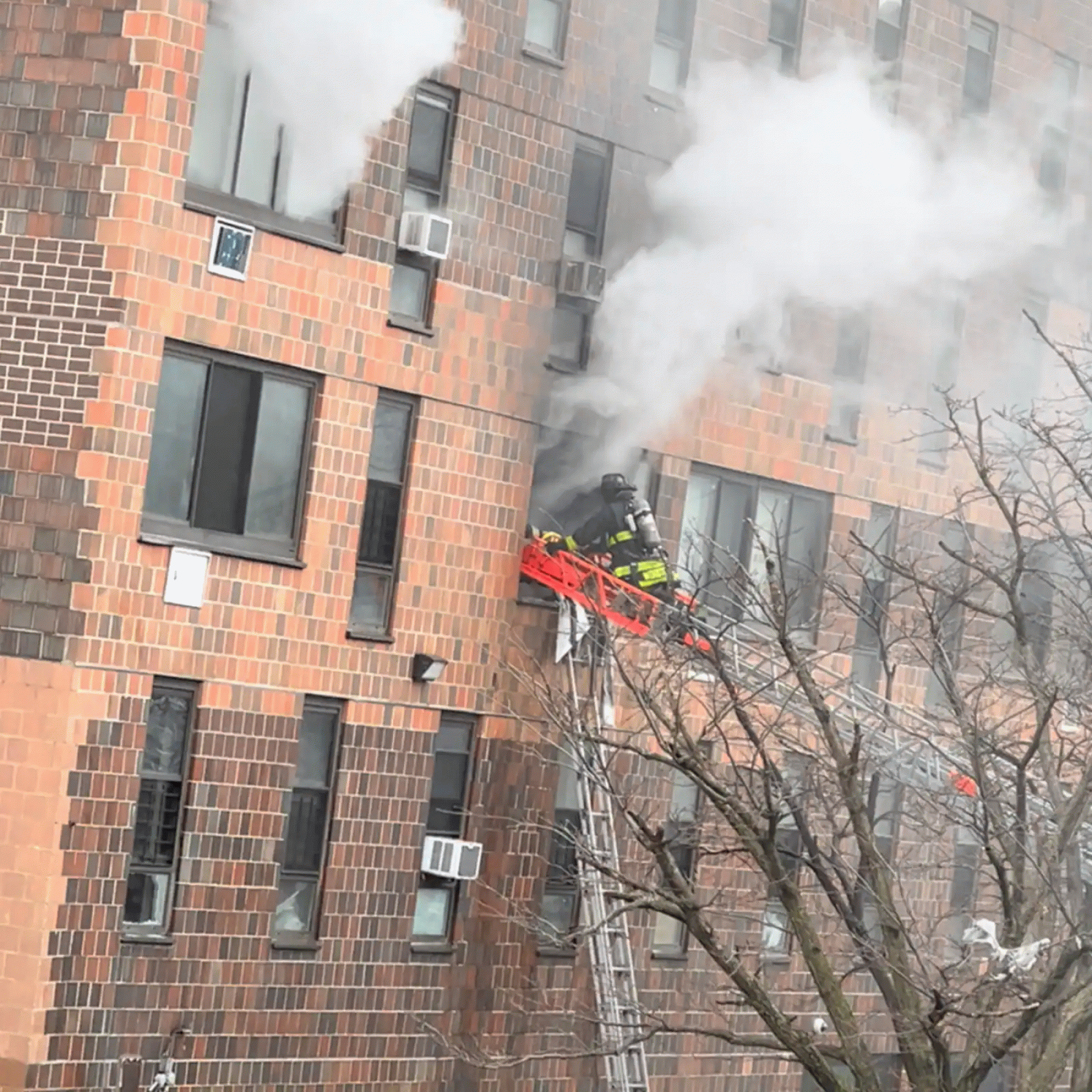New York fire: At least 19 killed in apartment block blaze