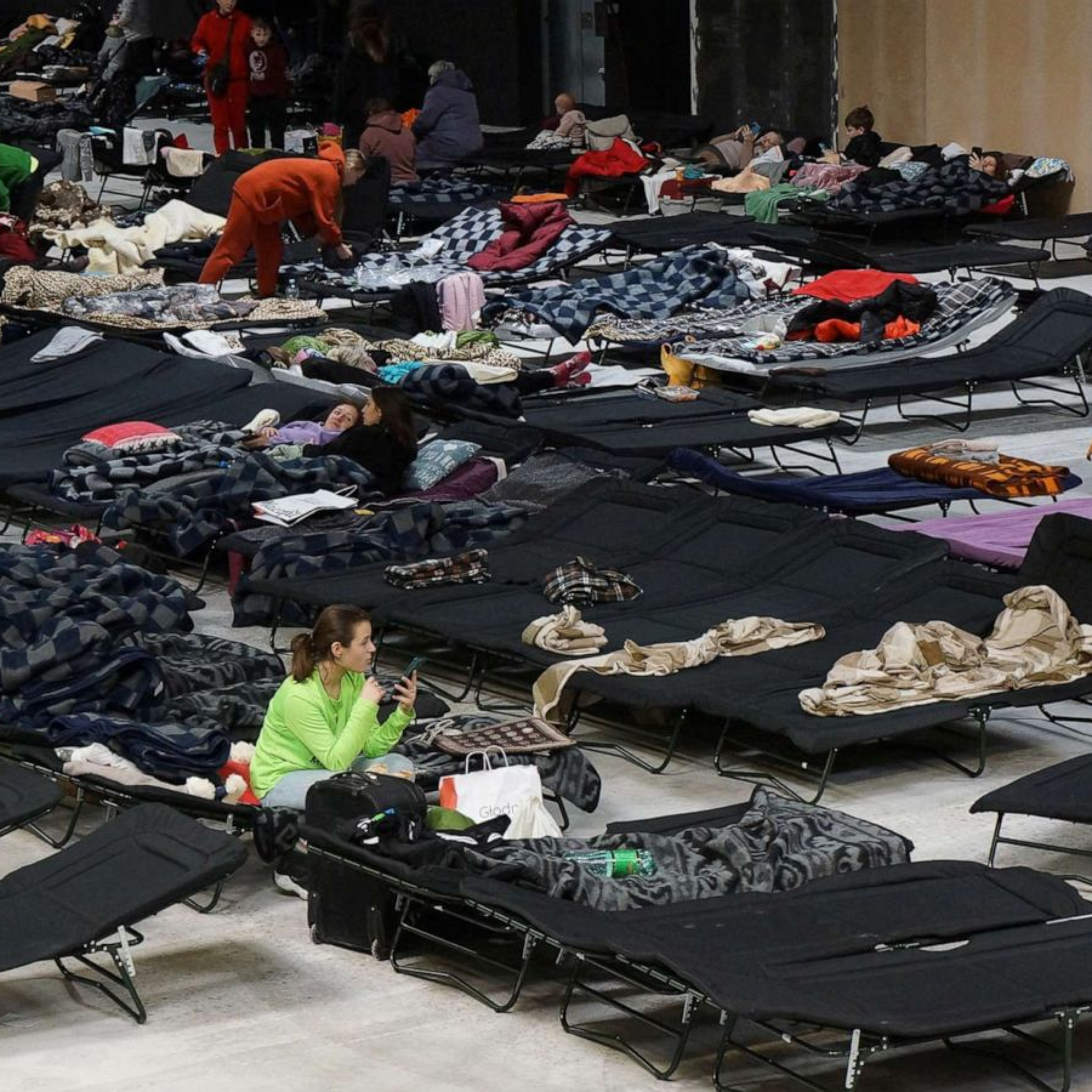 Reporters notebook: Inside a Poland refugee hub